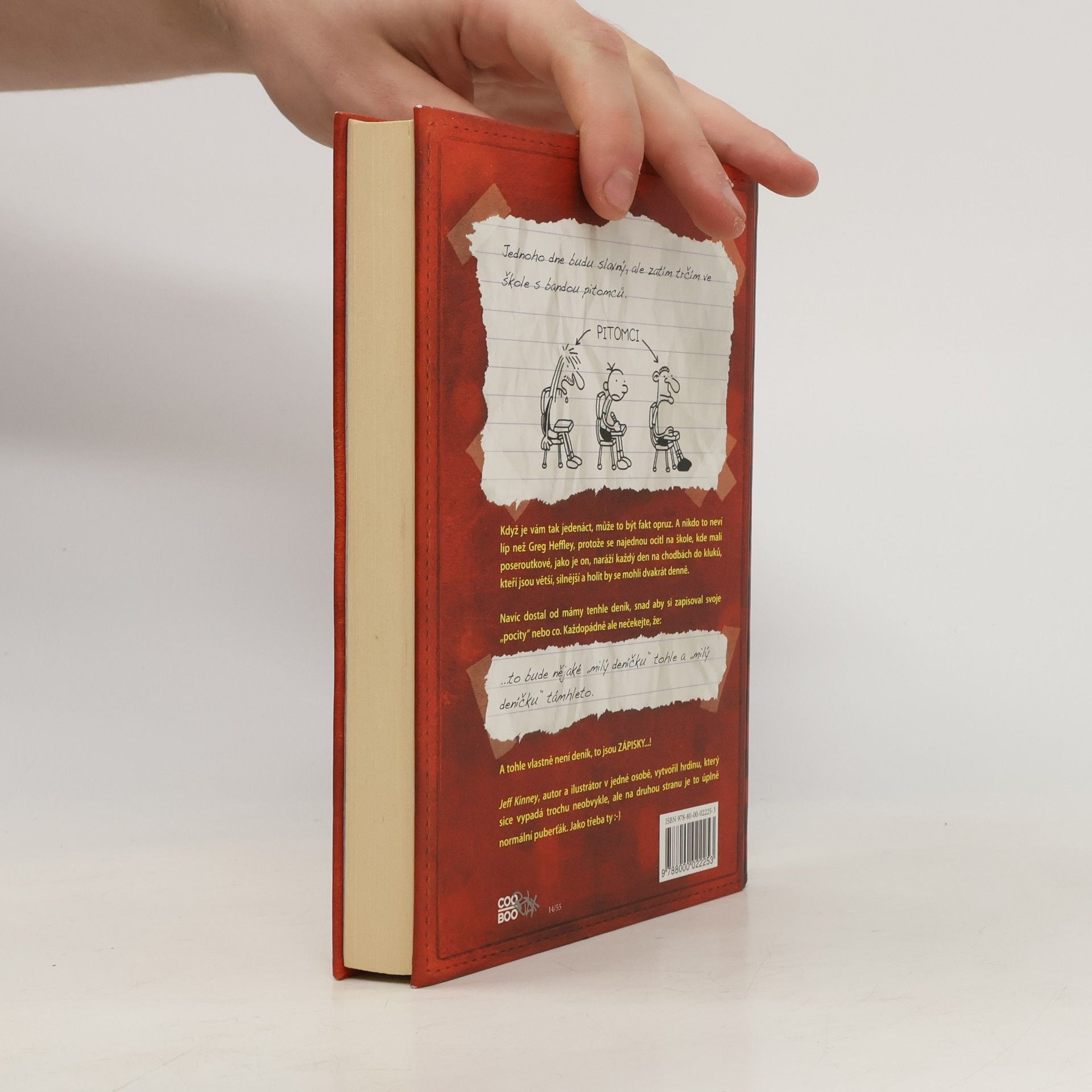 Jeff Kinney Deník malého poseroutky 1