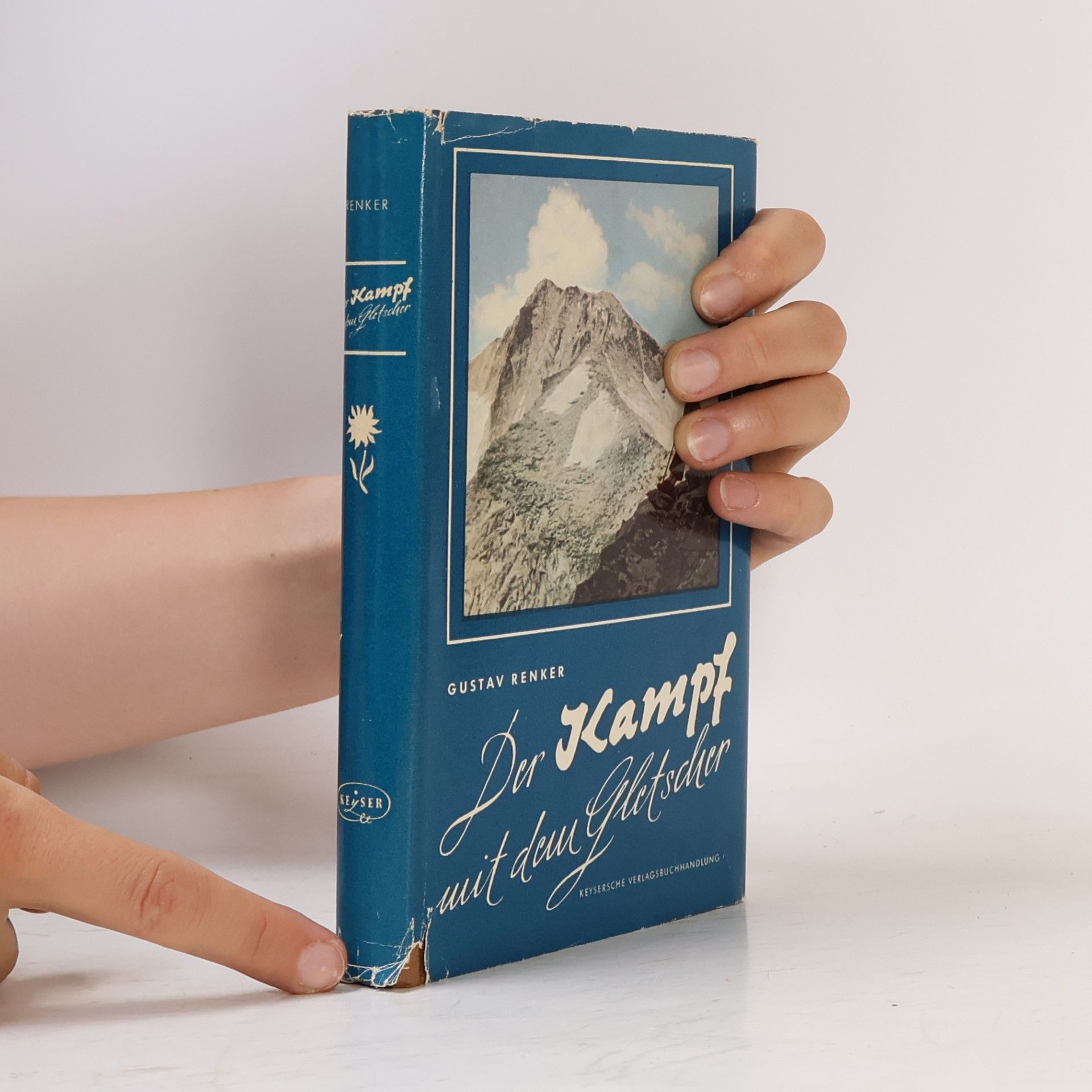 Gustav Renker Der Kampf mit dem Gletscher