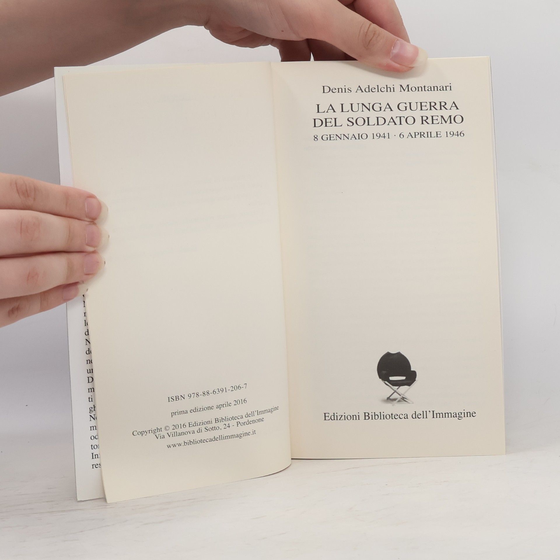 Denis Adelchi Montanari Chaos: La lunga guerra del soldato Remo