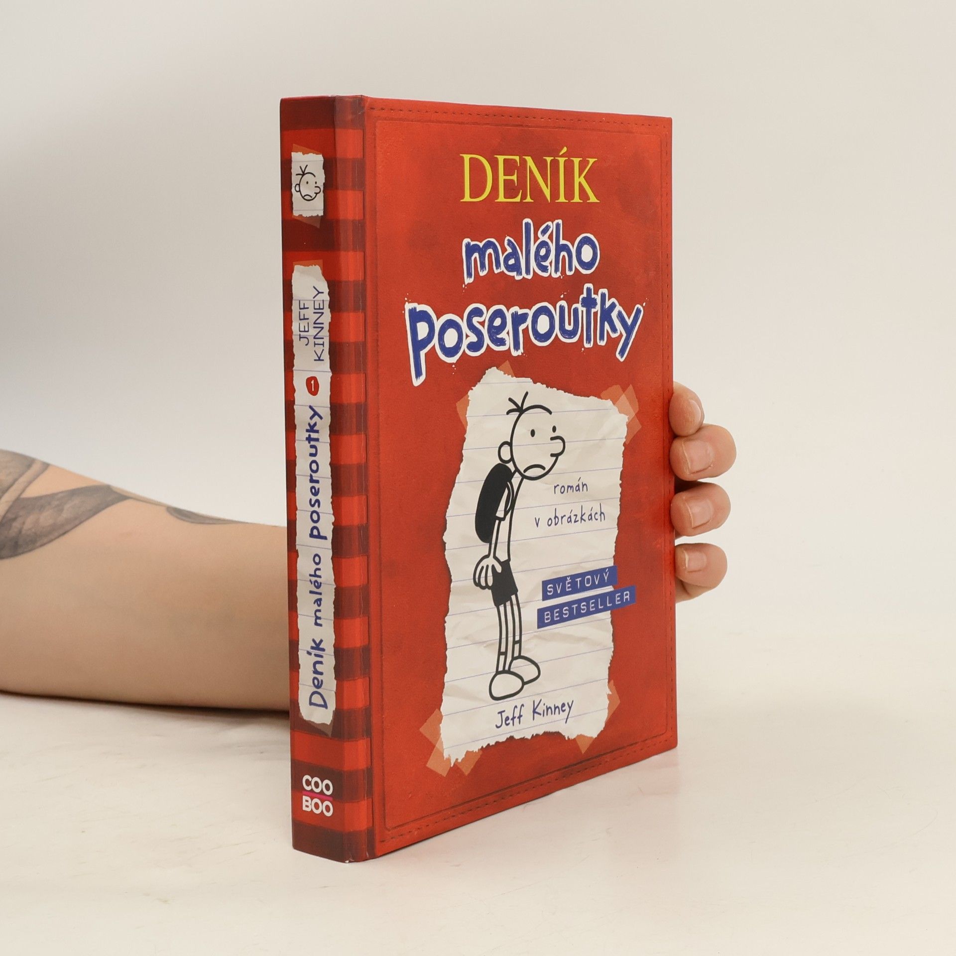 Jeff Kinney Deník malého poseroutky 1