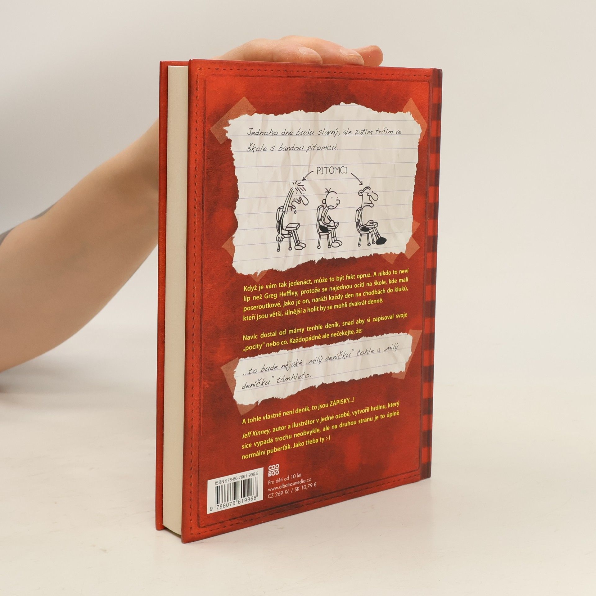 Jeff Kinney Deník malého poseroutky 1