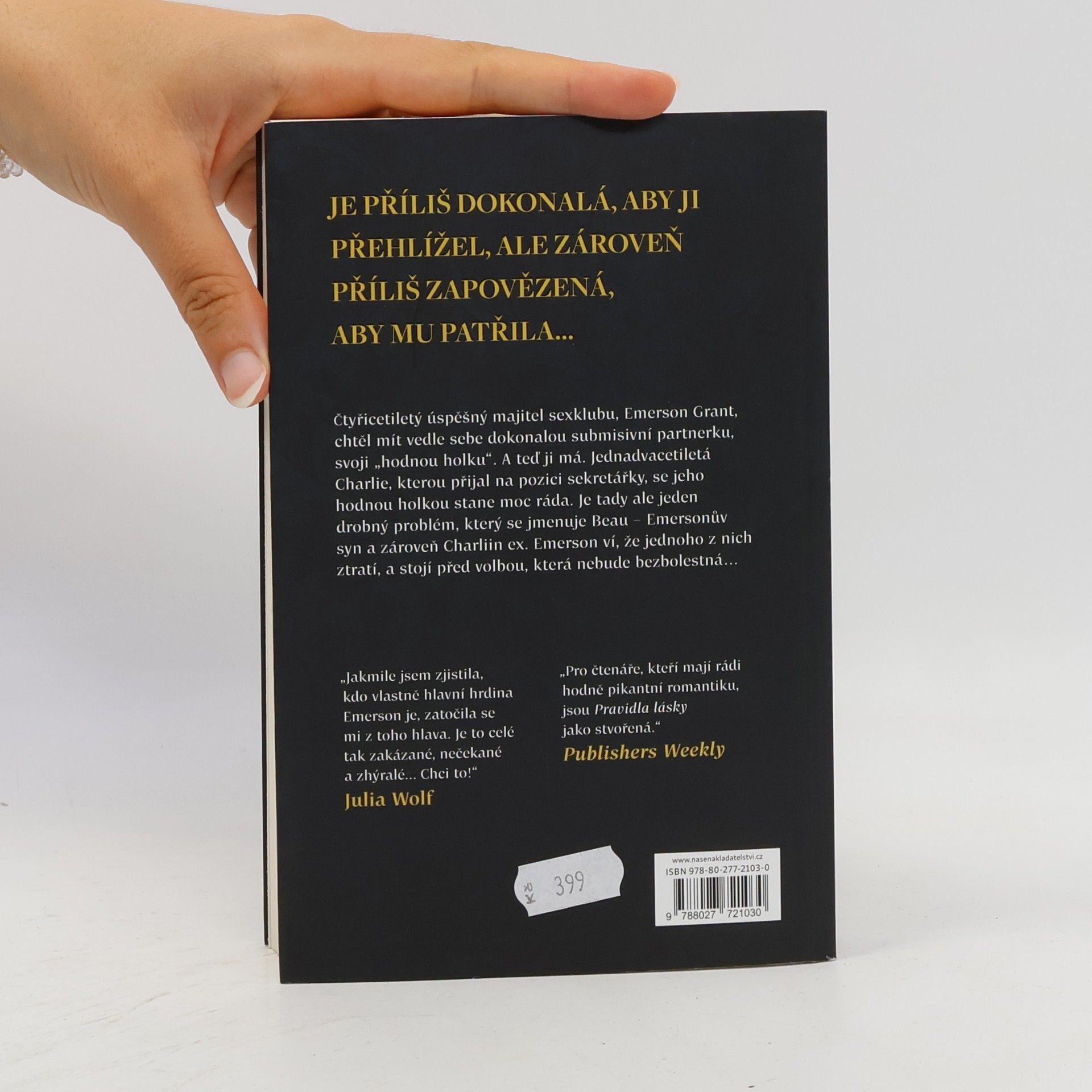 Jana Milotová Klub zhýralců. Pravidla lásky