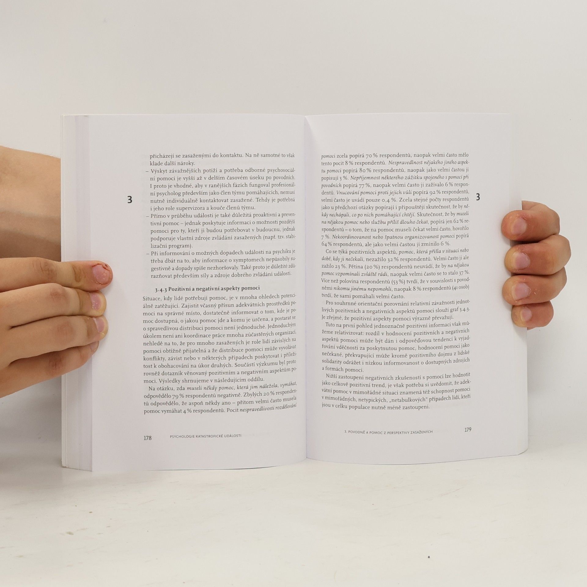 Tomáš Kohoutek Psychologie katastrofické události