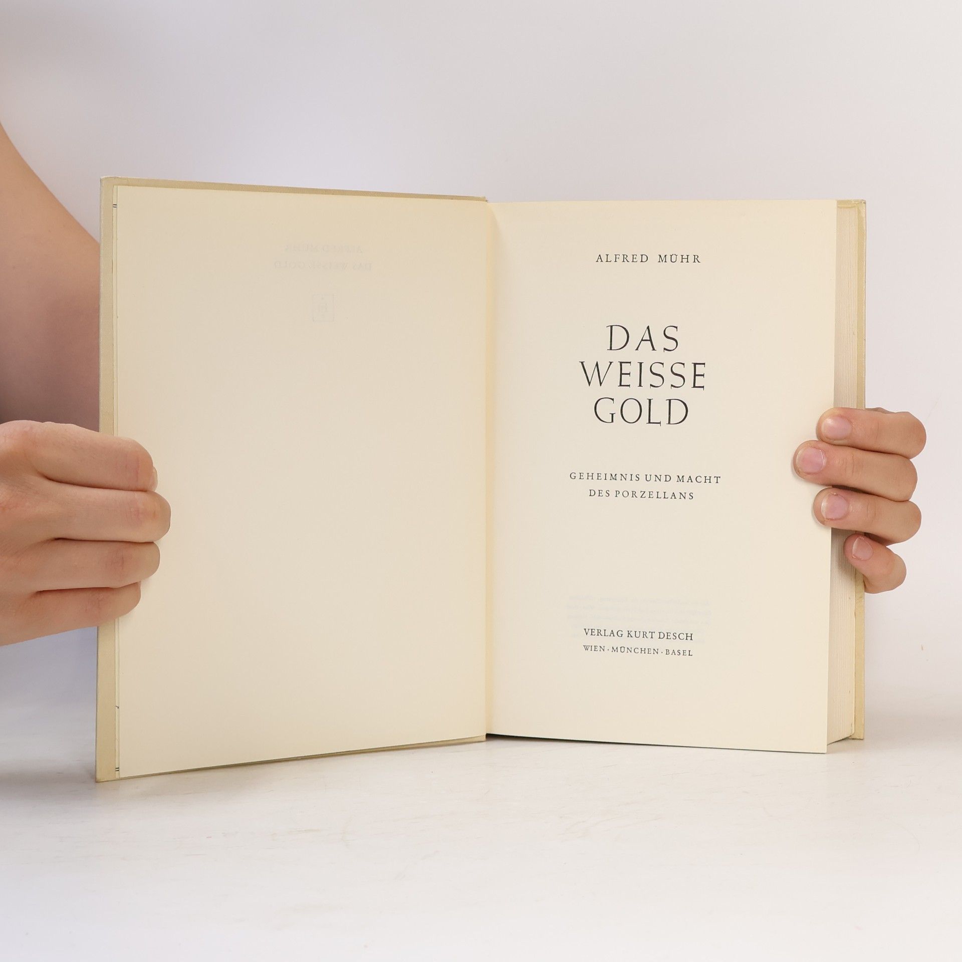 Alfred Mühr Das weisse Gold