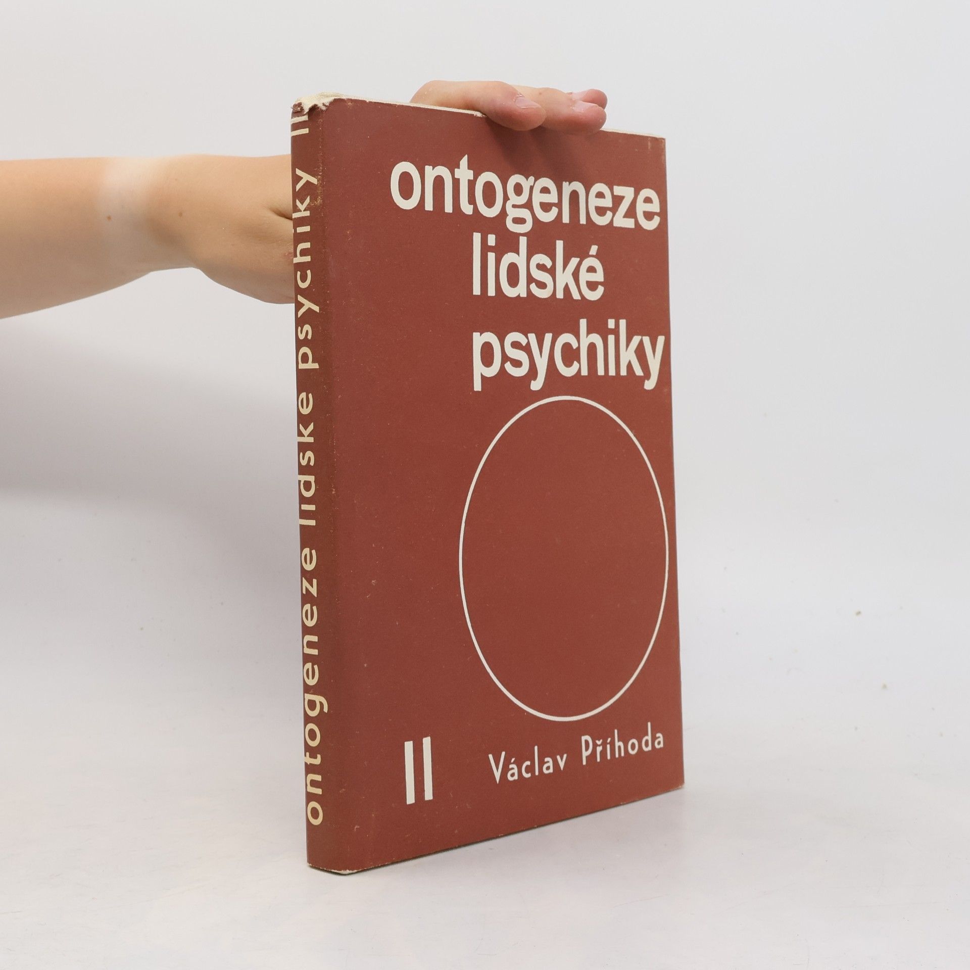 Václav Příhoda Ontogeneze lidské psychiky II