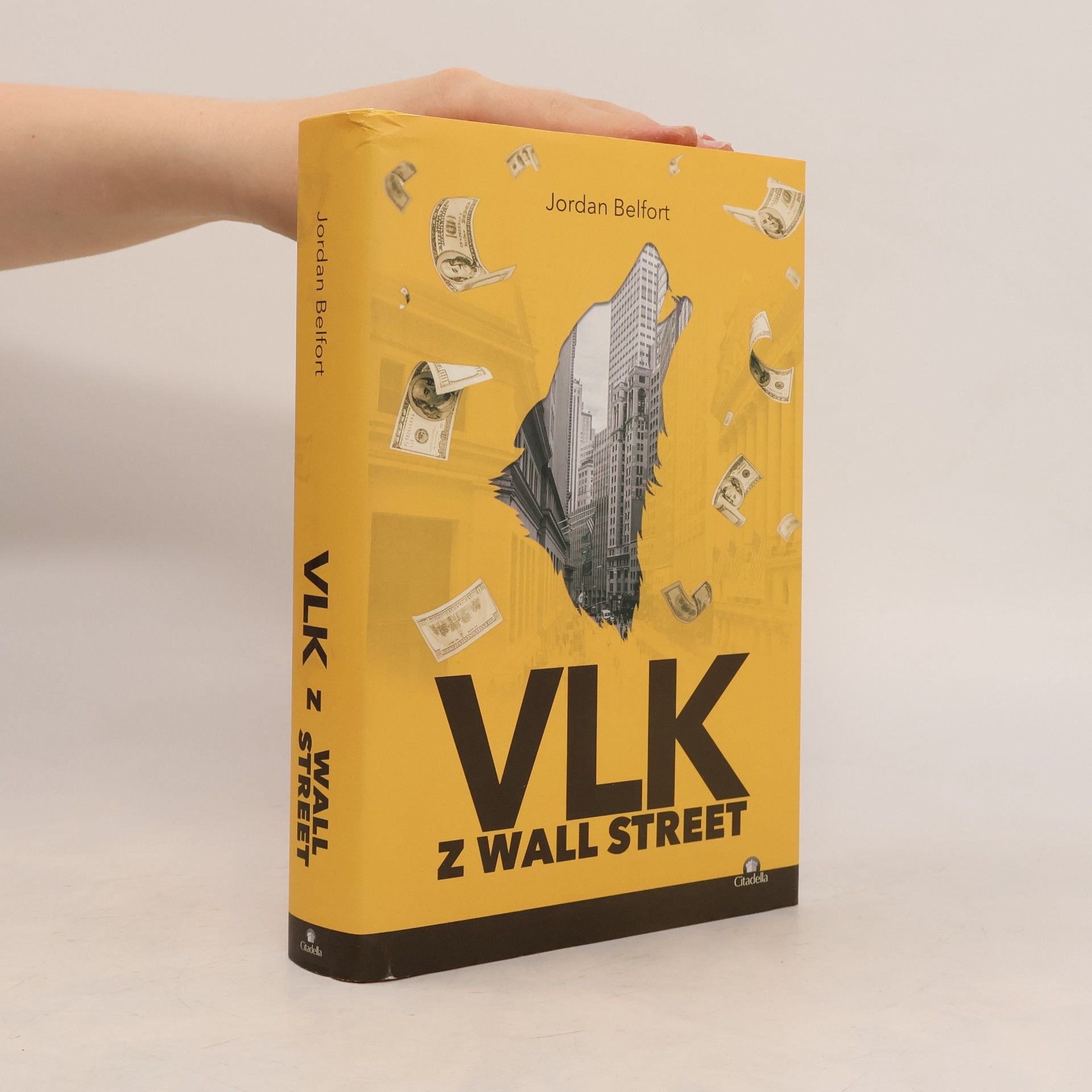 Jordan Belfort Vlk z Wall street