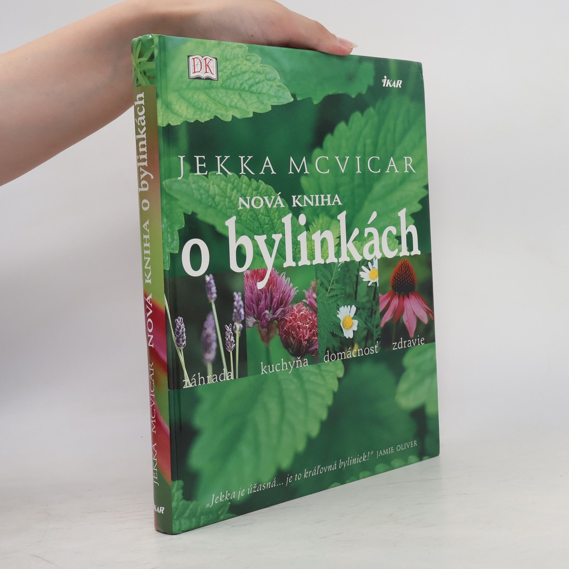 Jekka McVicar Nová kniha o bylinkách