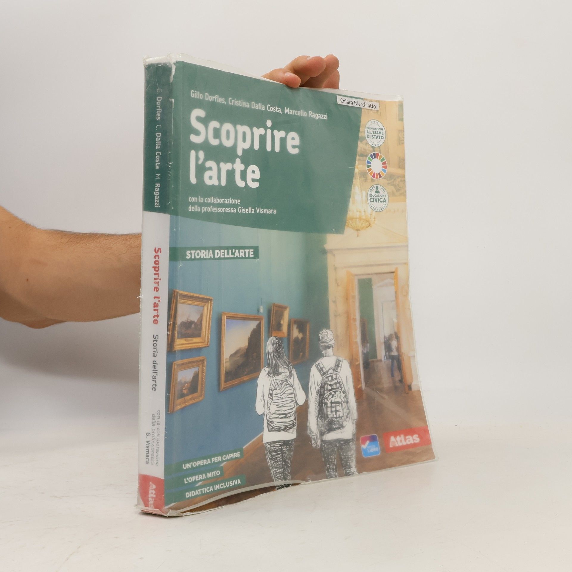Gisella Vismara Scoprire l'arte. Linguaggio visivo e Storia dell'arte. Per la Scuola media. Con e-book. Con espansione online