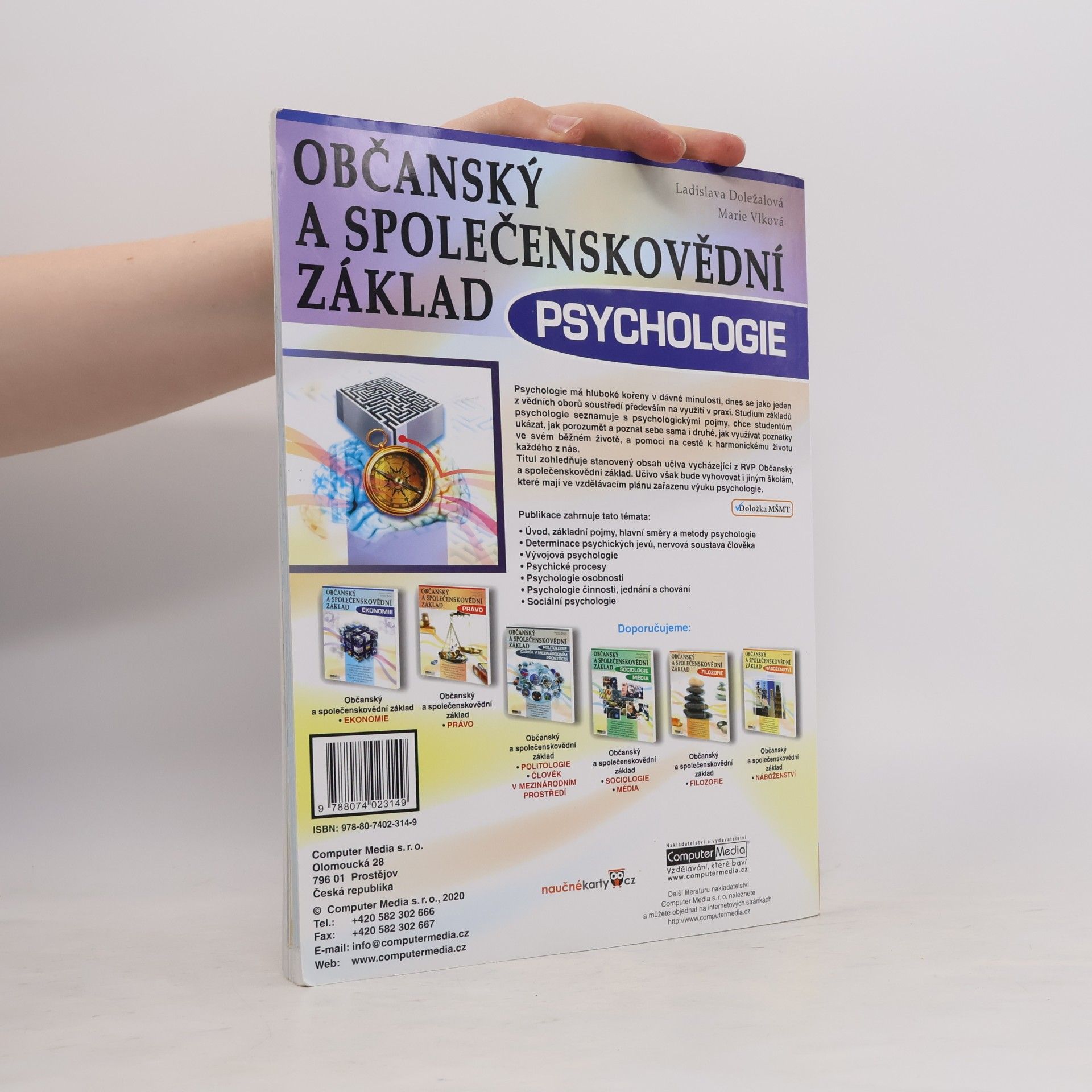 Ladislava Doležalová Občanský a společenskovědní základ. Psychologie
