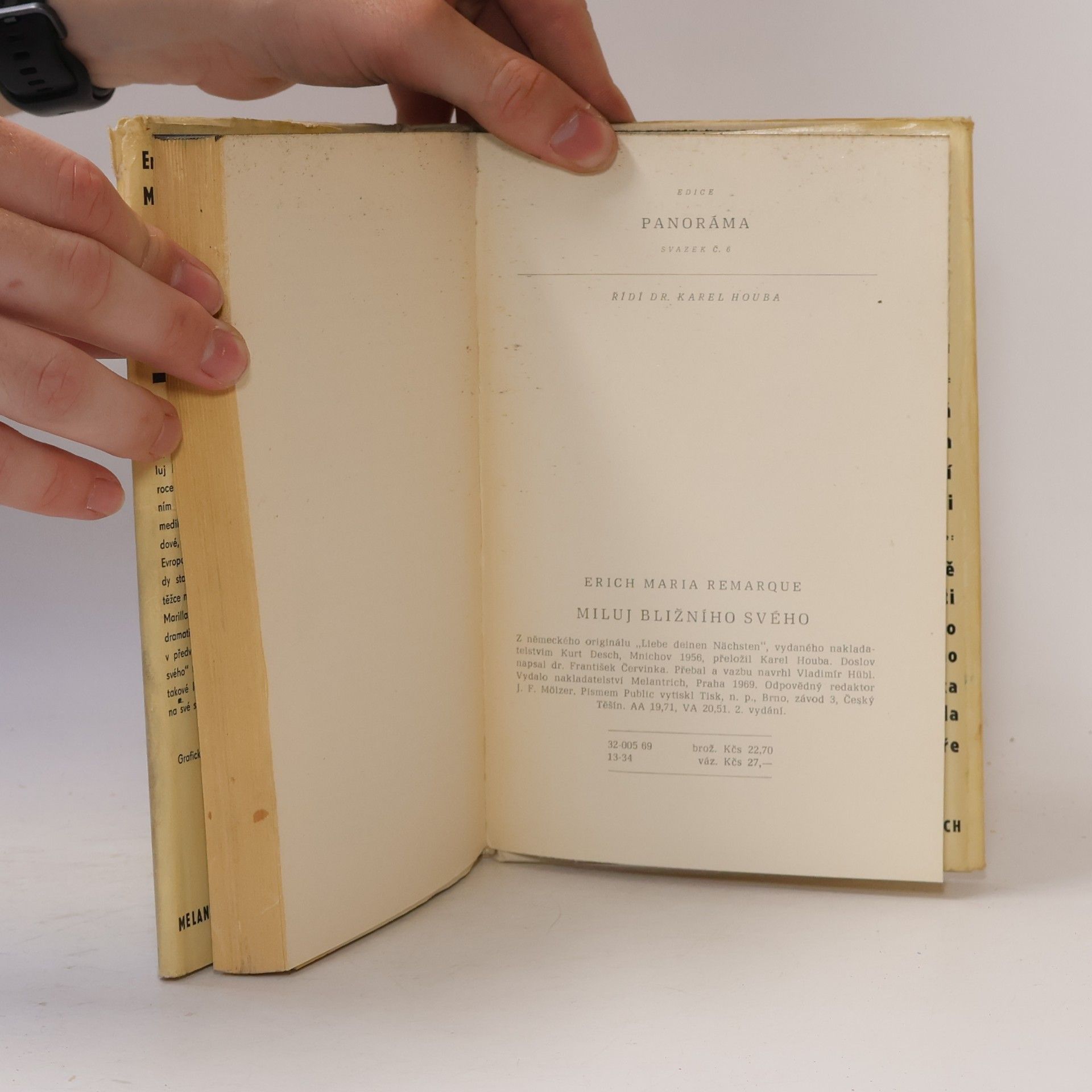Erich Maria Remarque Miluj bližního svého
