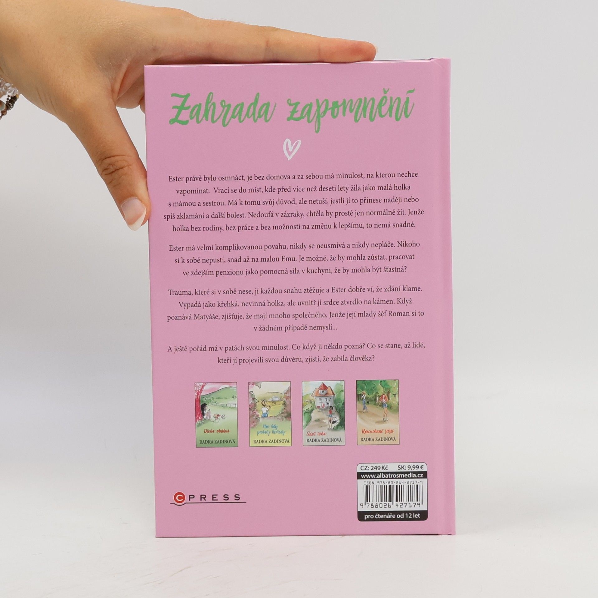Radka Zadinová Zahrada zapomnění