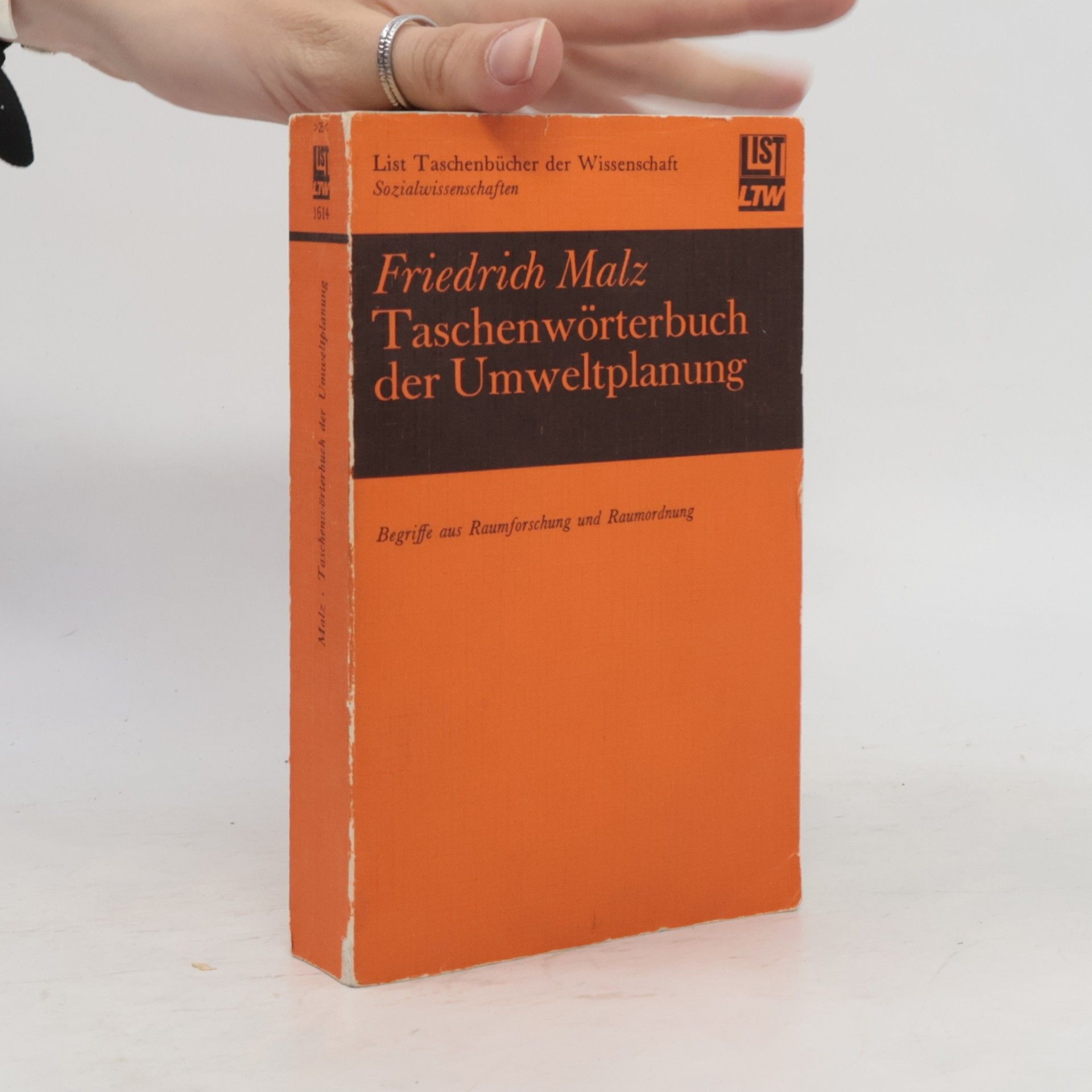 Freidrich Malz Taschenwörterbuch der Umweltplanung