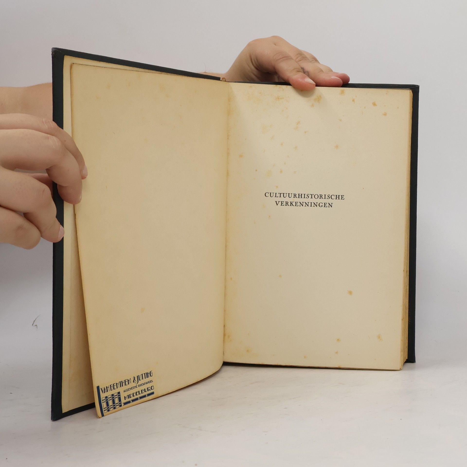 Johan Huizinga Cultuur-historische verkenningen