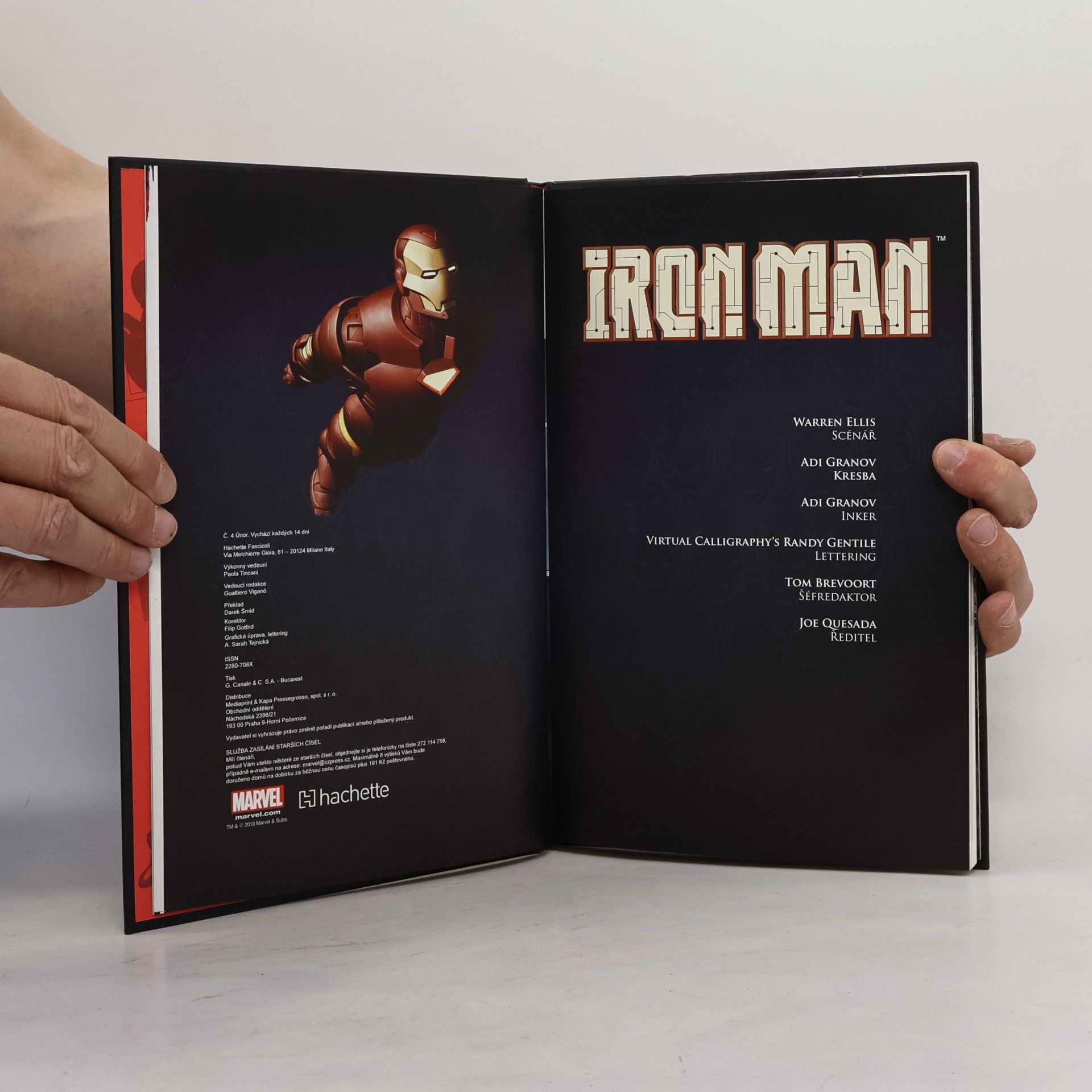 Warren Ellis Marvel 43. Iron Man: Extremis