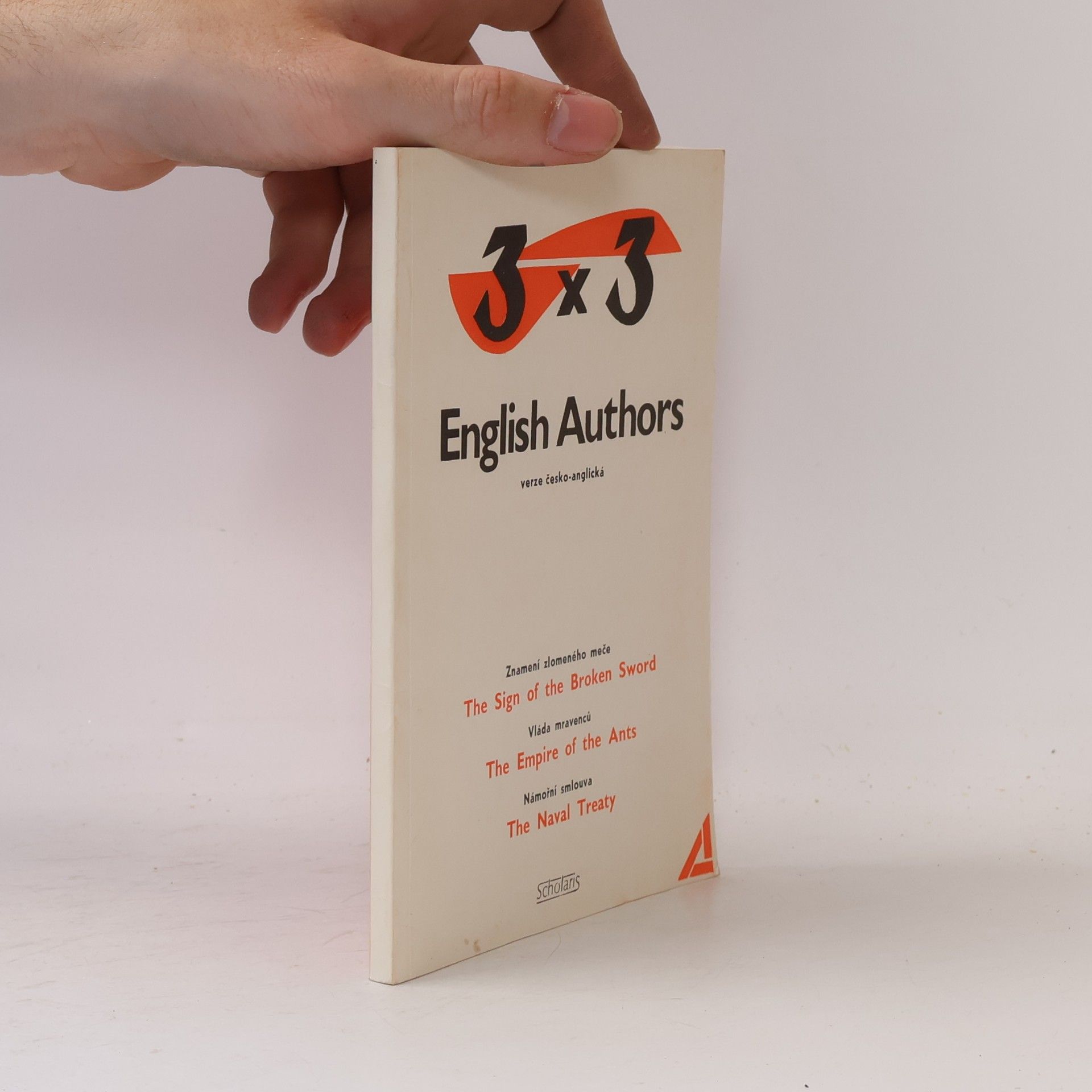 Kolektiv autorů 3x3 English Authors. Verze česko-anglická
