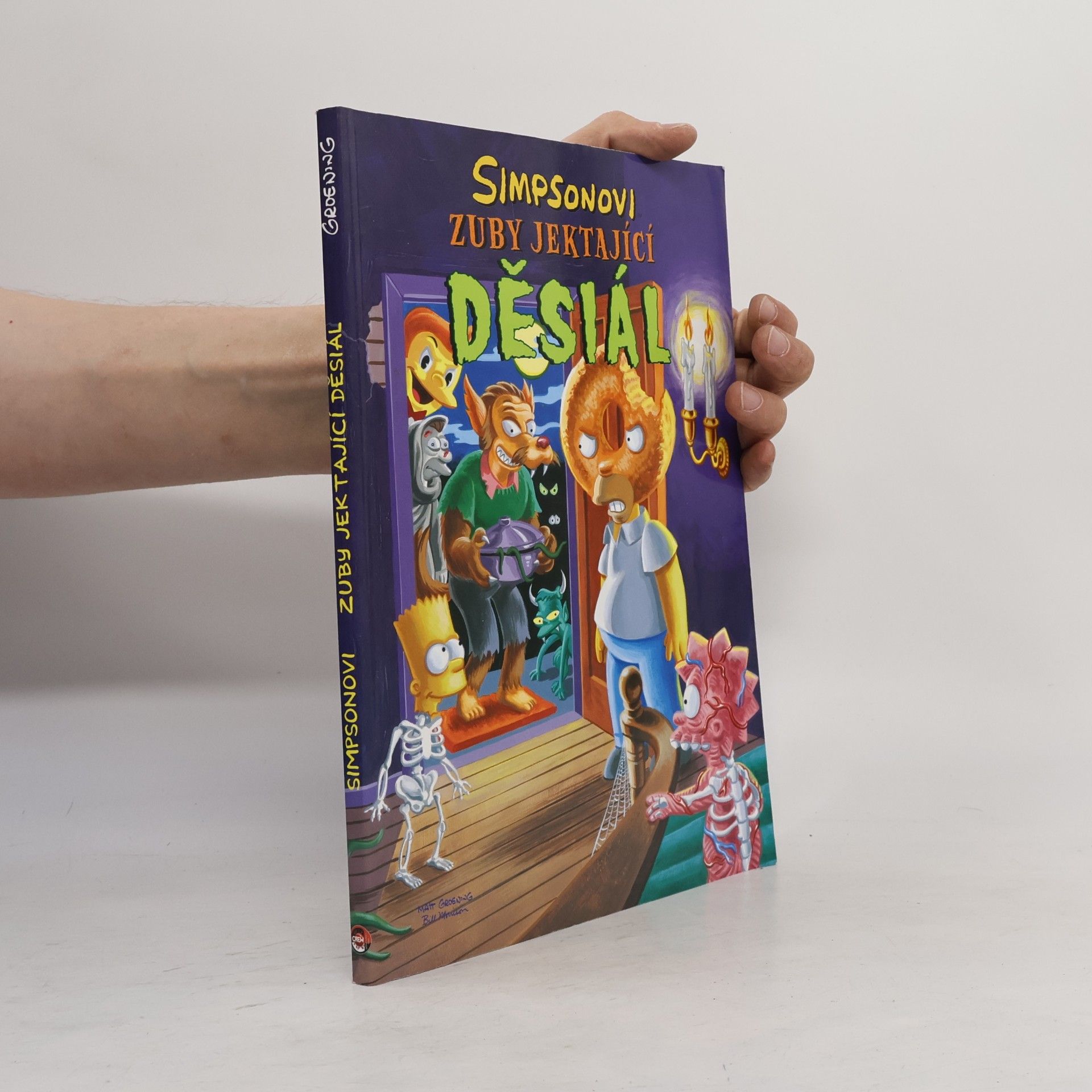 Sergio Aragonés Simpsonovi. Zuby jektající děsiál
