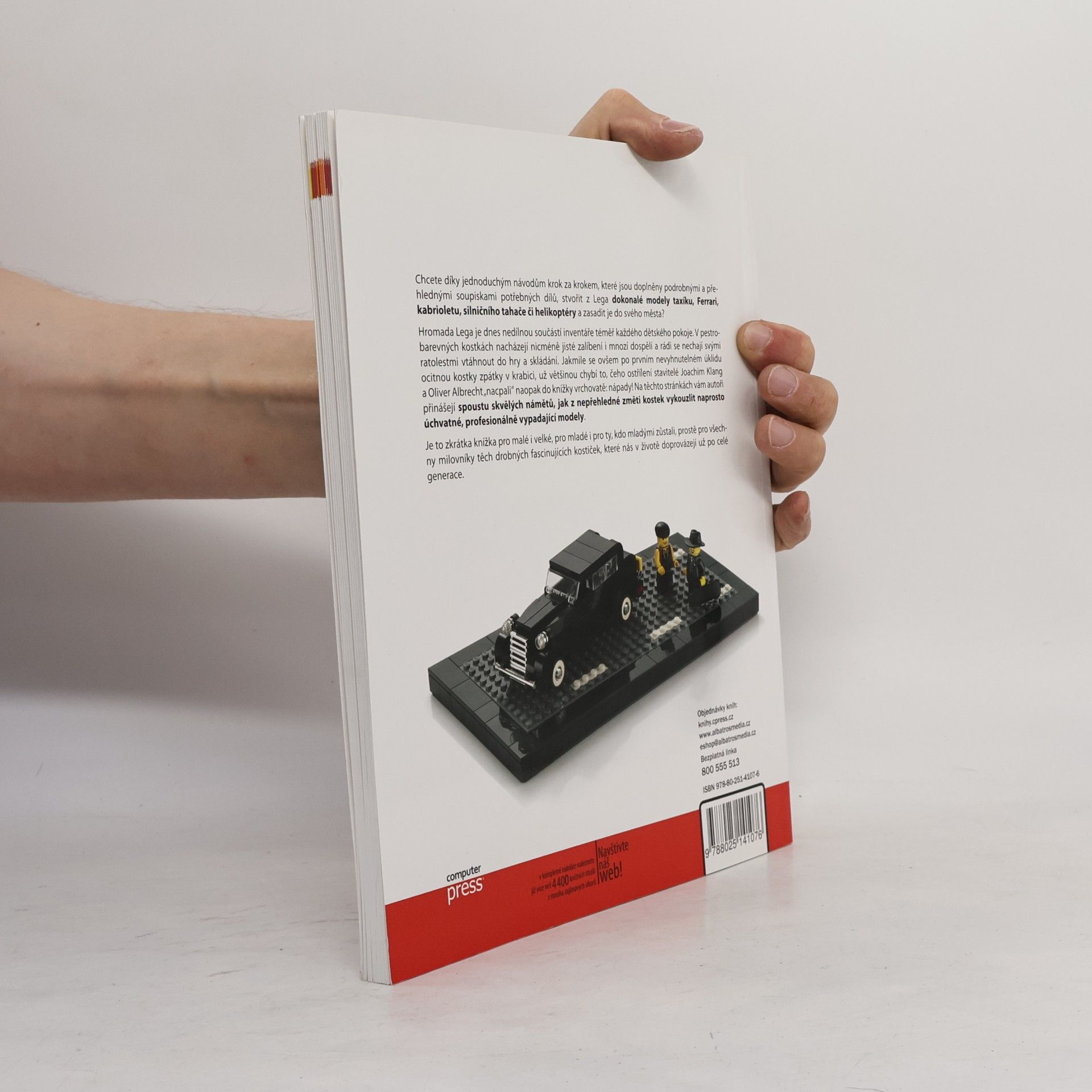 Joachim Klang Báječné modely dopravních prostředků ze stavebnice Lego