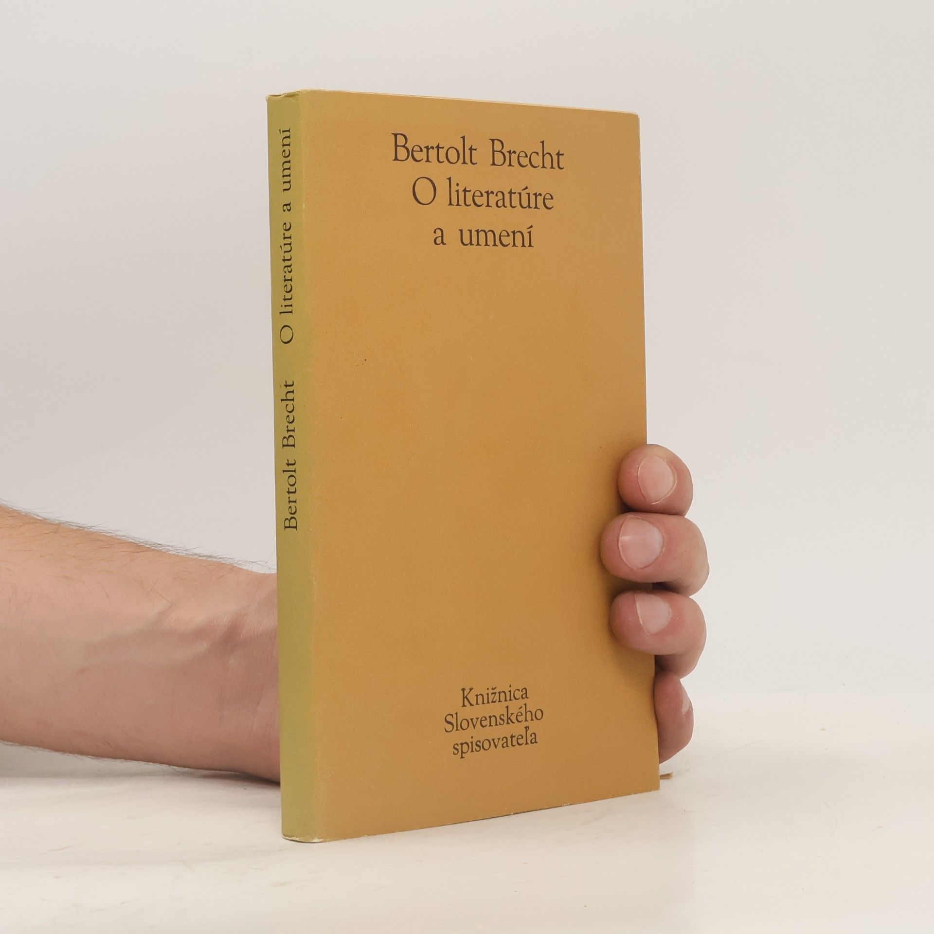 Bertolt Brecht O literatúre a umení