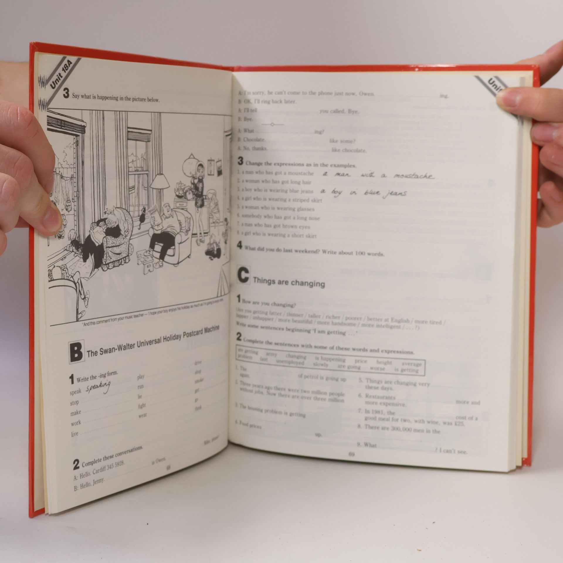 Michael Swan The Cambridge English course 1, practice book