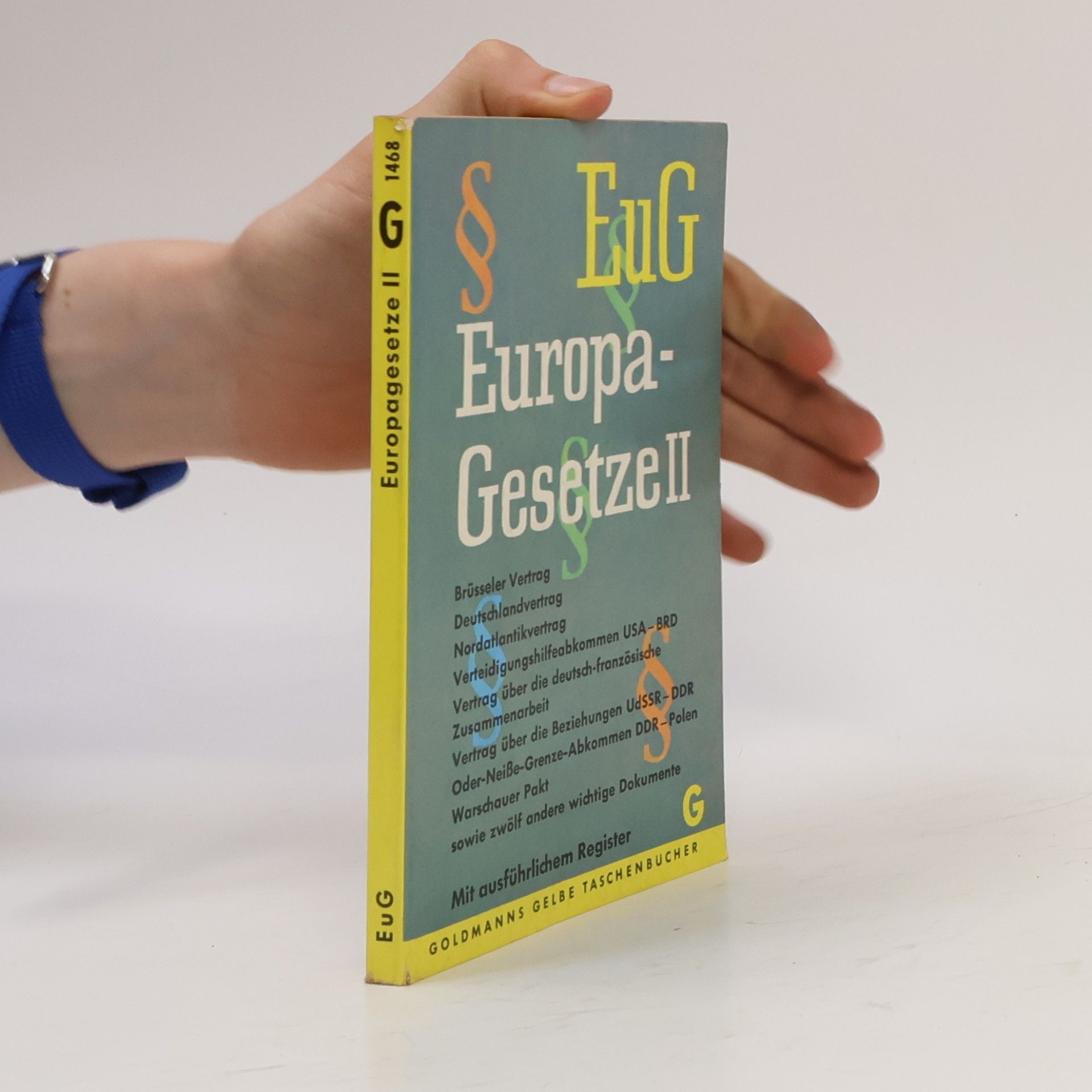 Autores varios EuG. Europagesetze II.