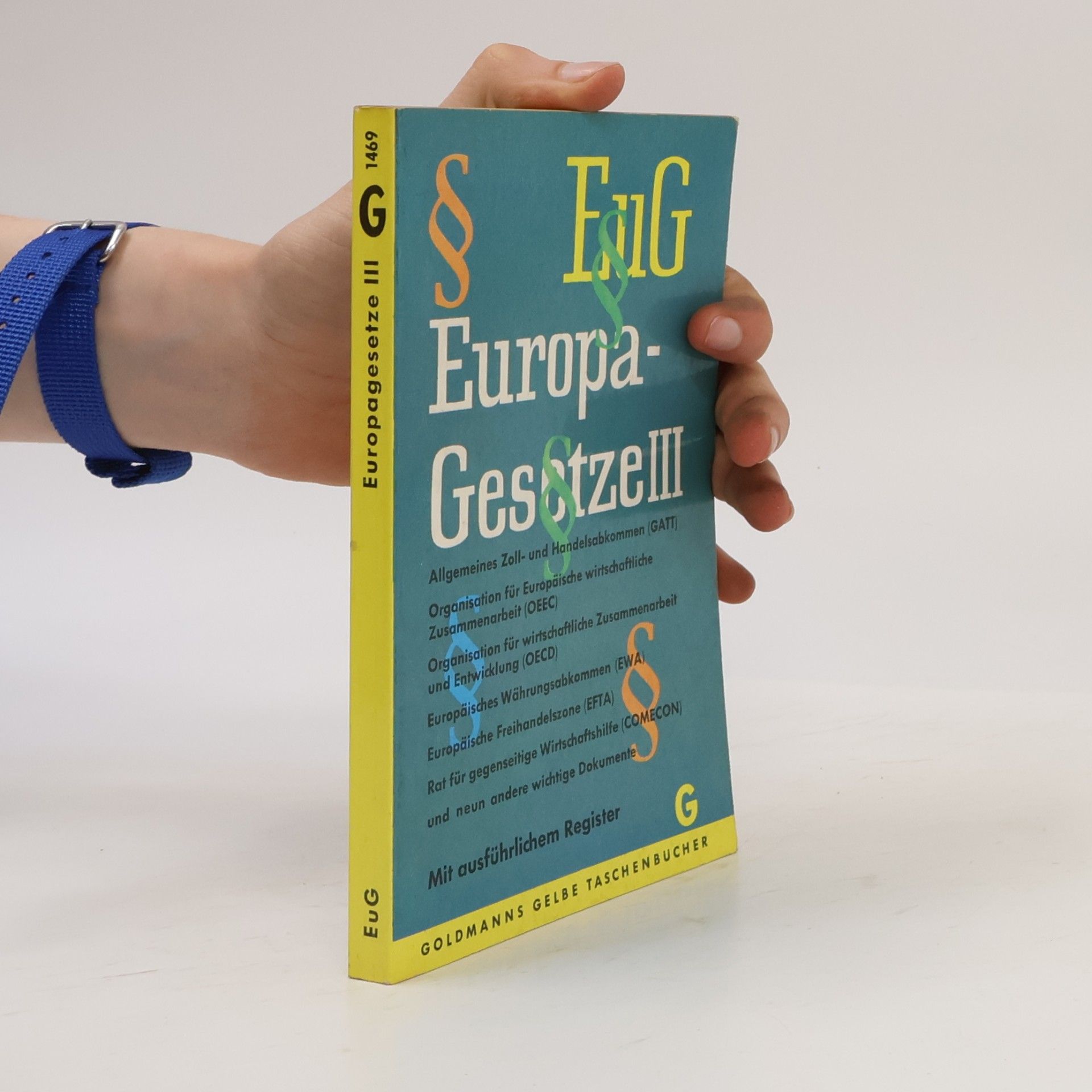 Autores varios Europagesetze III.