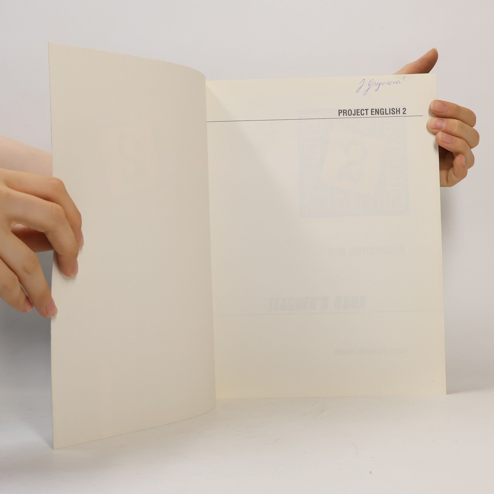 Tom Hutchinson Project English 2. Teacher's Book