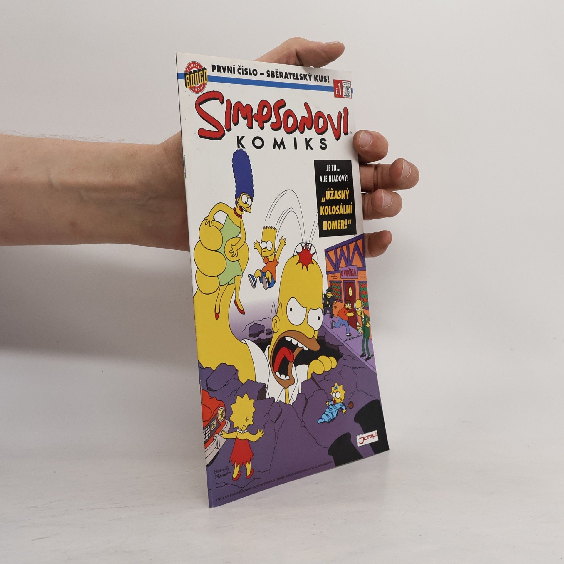 Matt Groening Simpsonovi komiks č.1