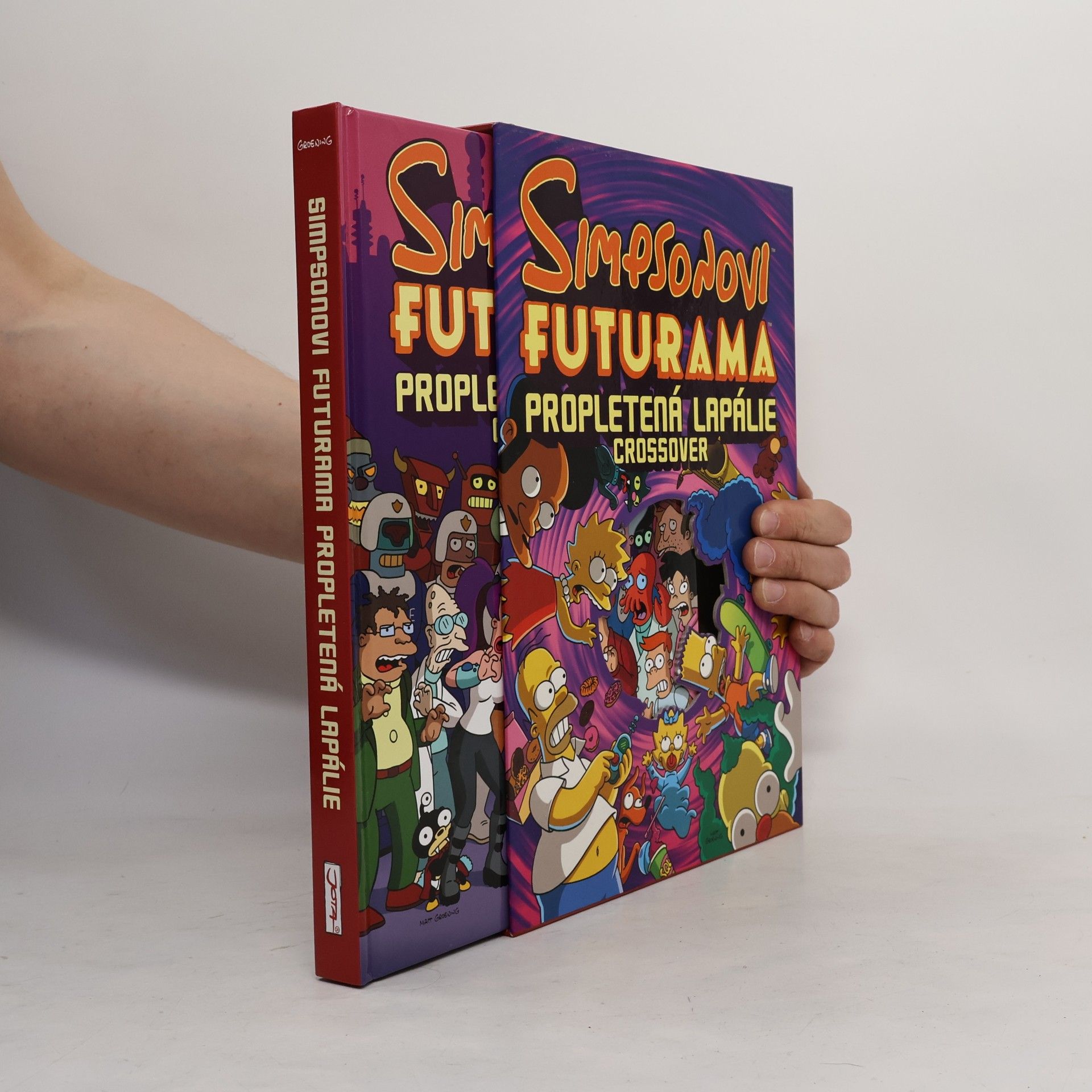 Matt Groening Simpsonovi - Futurama. Propletená lapálie: Crossover (s přílohou)