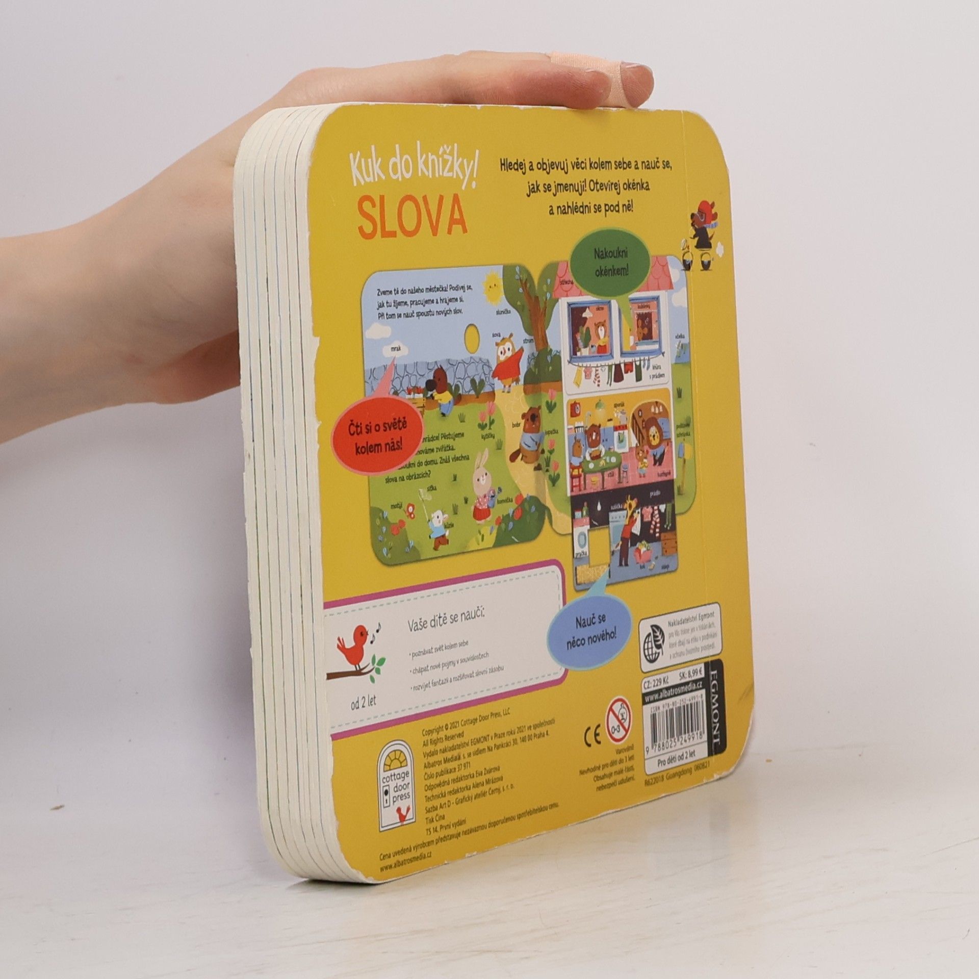 Jaye Garnett Slova : první slova : kuk do knížky!