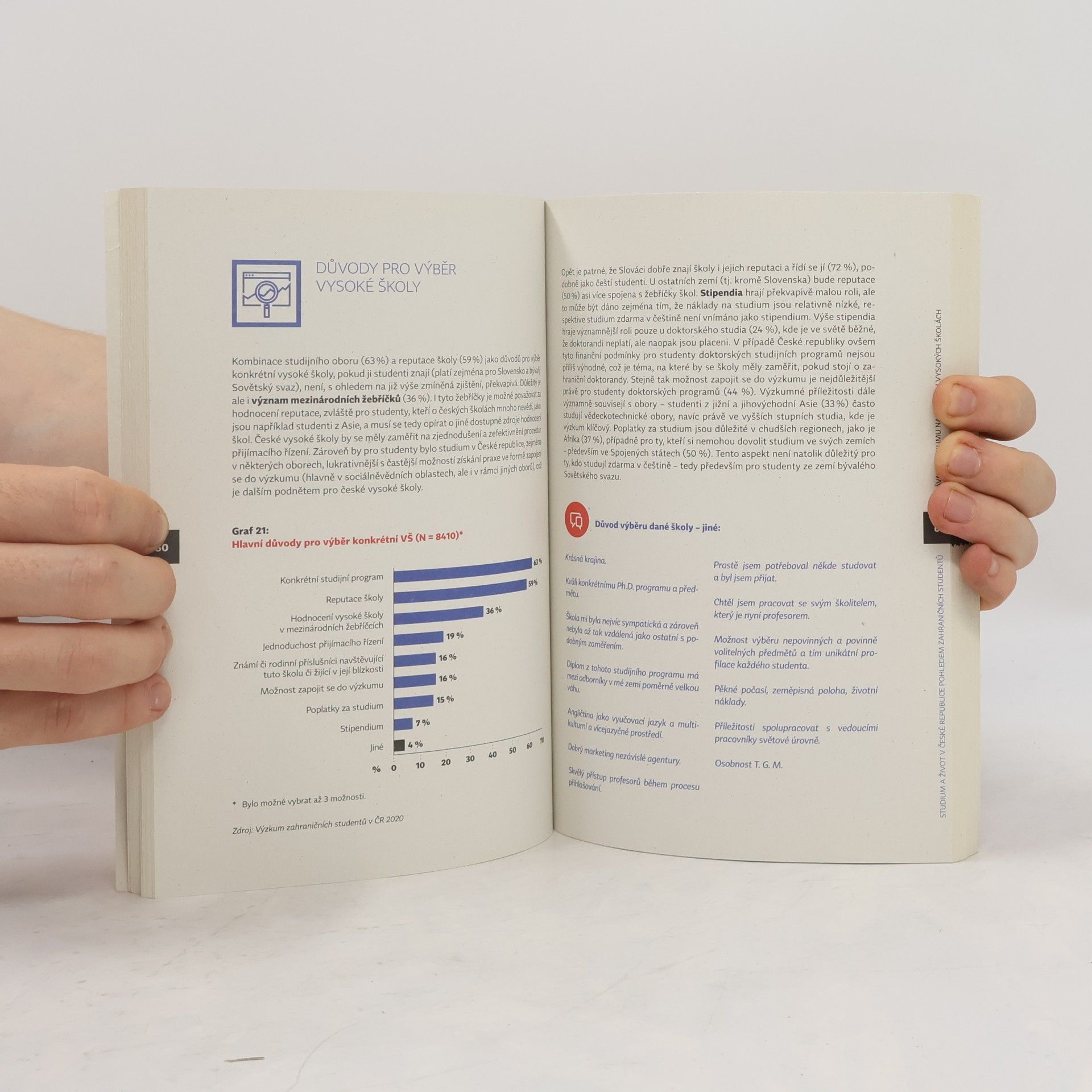 Autorenkollektiv Studium a život v České republice pohledem zahraničních studentů : zpráva z výzkumu na českých vysokých školách