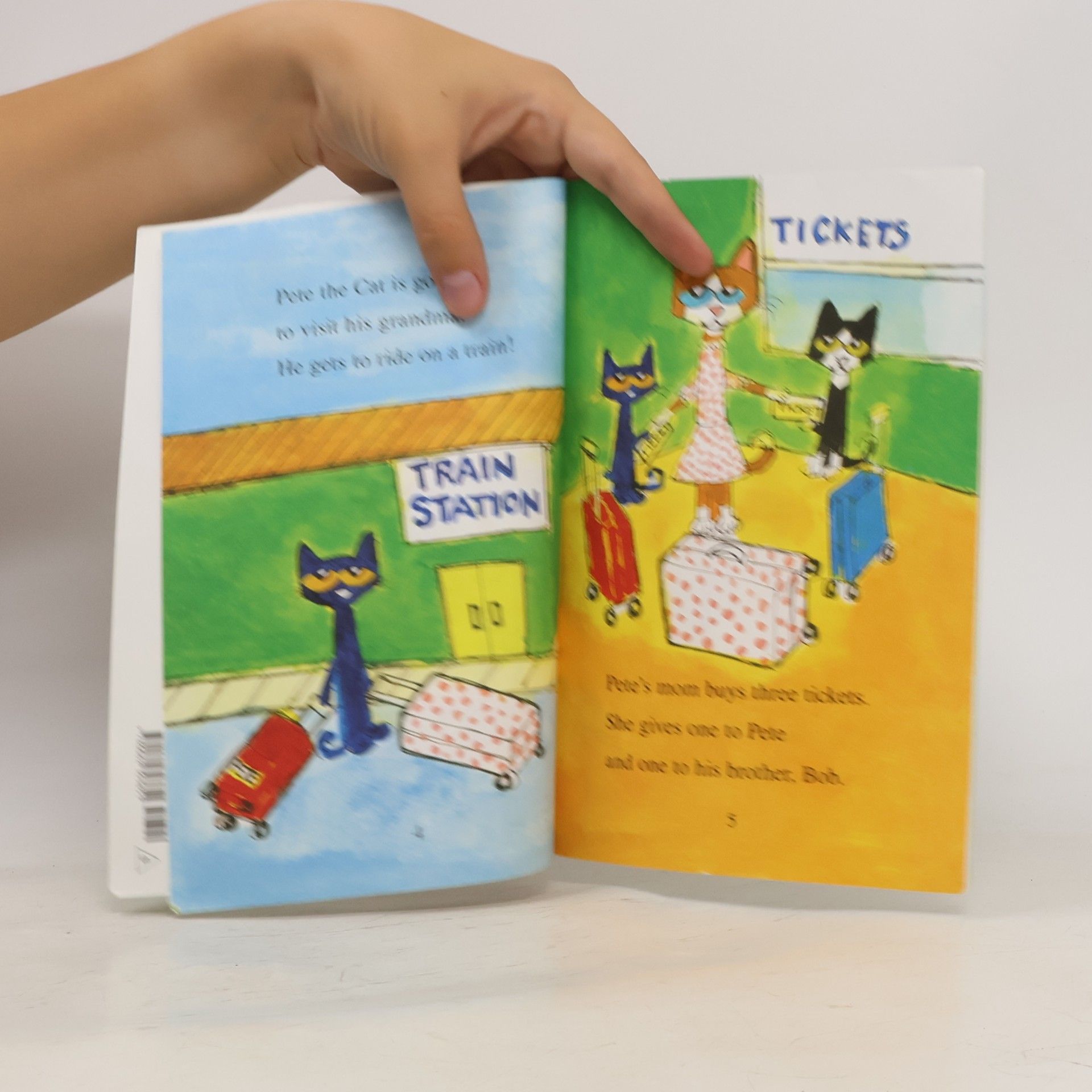 James Dean Pete the Cat's Train Trip