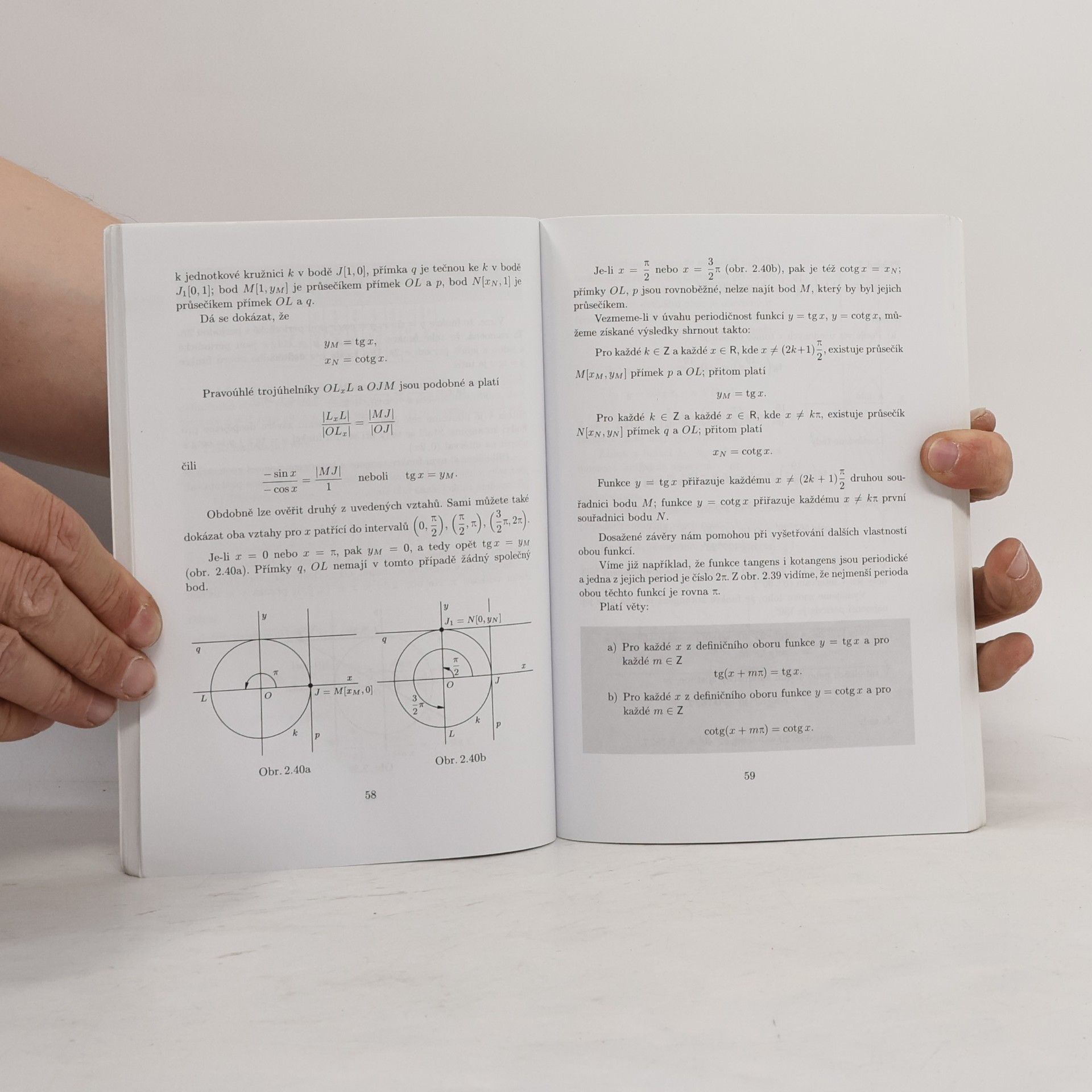 Oldřich Odvárko Matematika pro gymnázia. Goniometrie