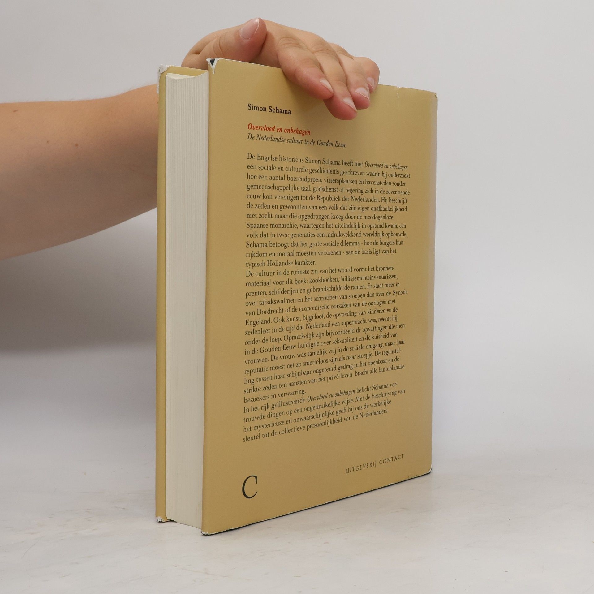 Simon Schama Overvloed en onbehagen