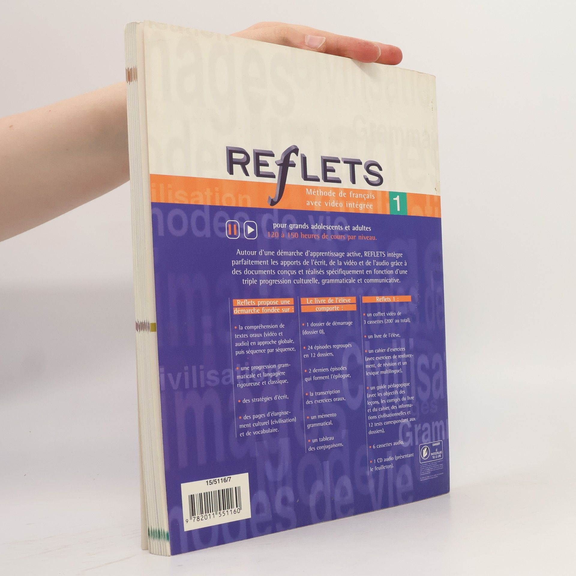 Guy Capelle Reflets. Méthode de français