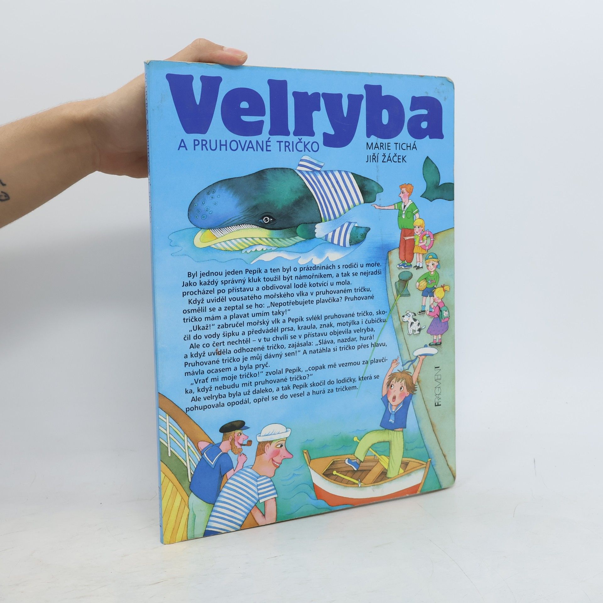 Jiří Žáček Velryba a pruhované tričko