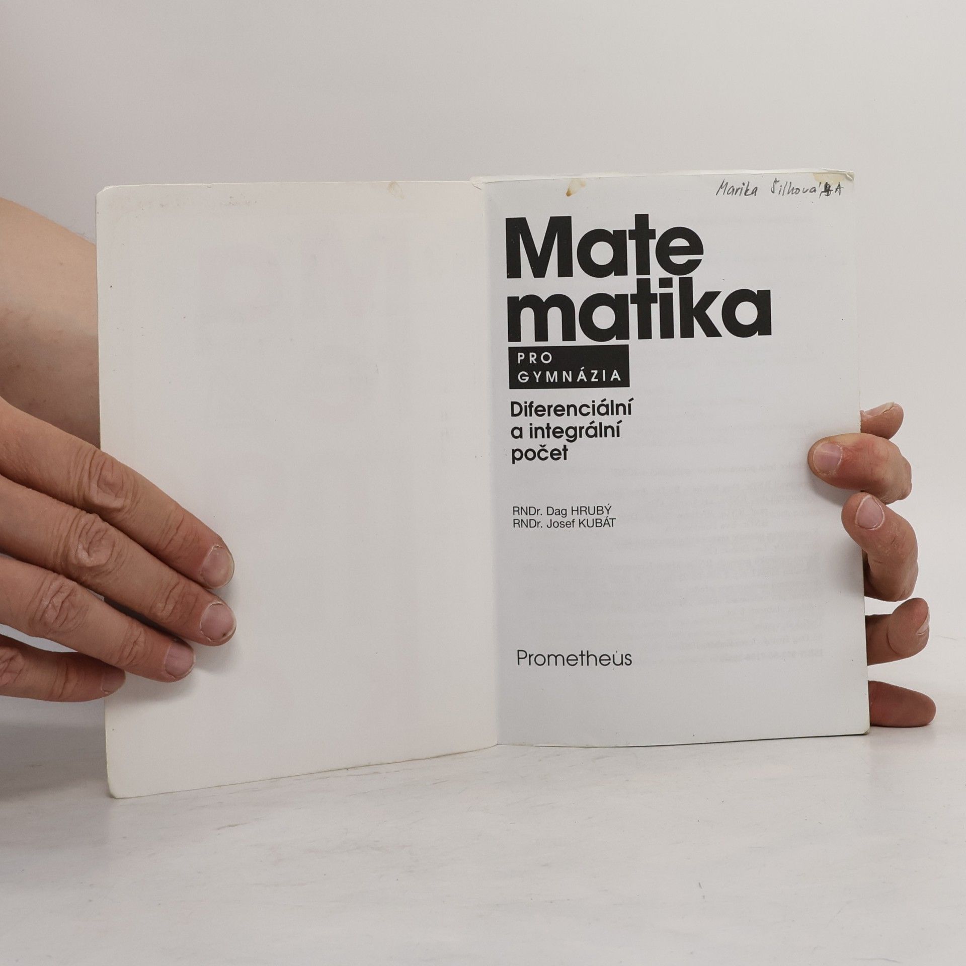 Josef Kubát Matematika pro gymnázia