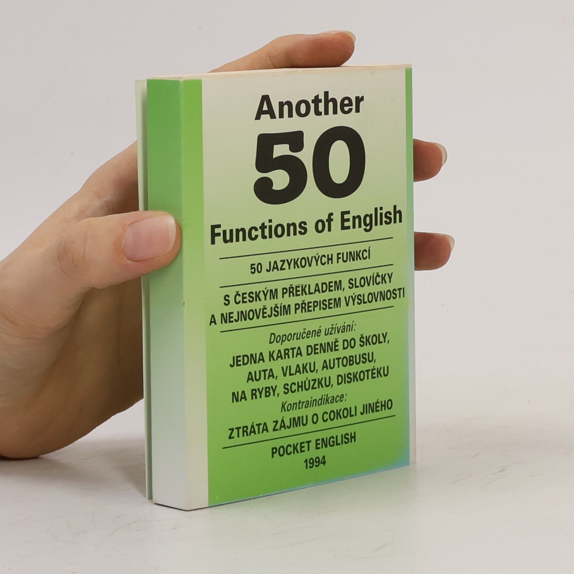 Ladislav Vobr Another 50 Functions of English