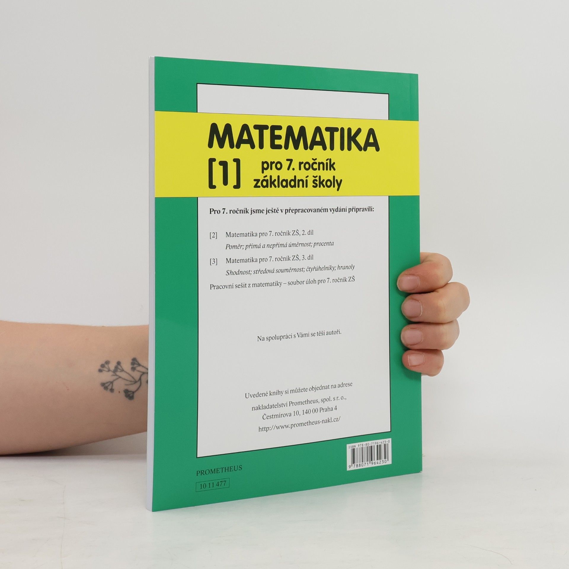 Oldřich Odvárko Matematika pro 7. ročník základní školy 1. Zlomky, celá čísla, racionální čísla