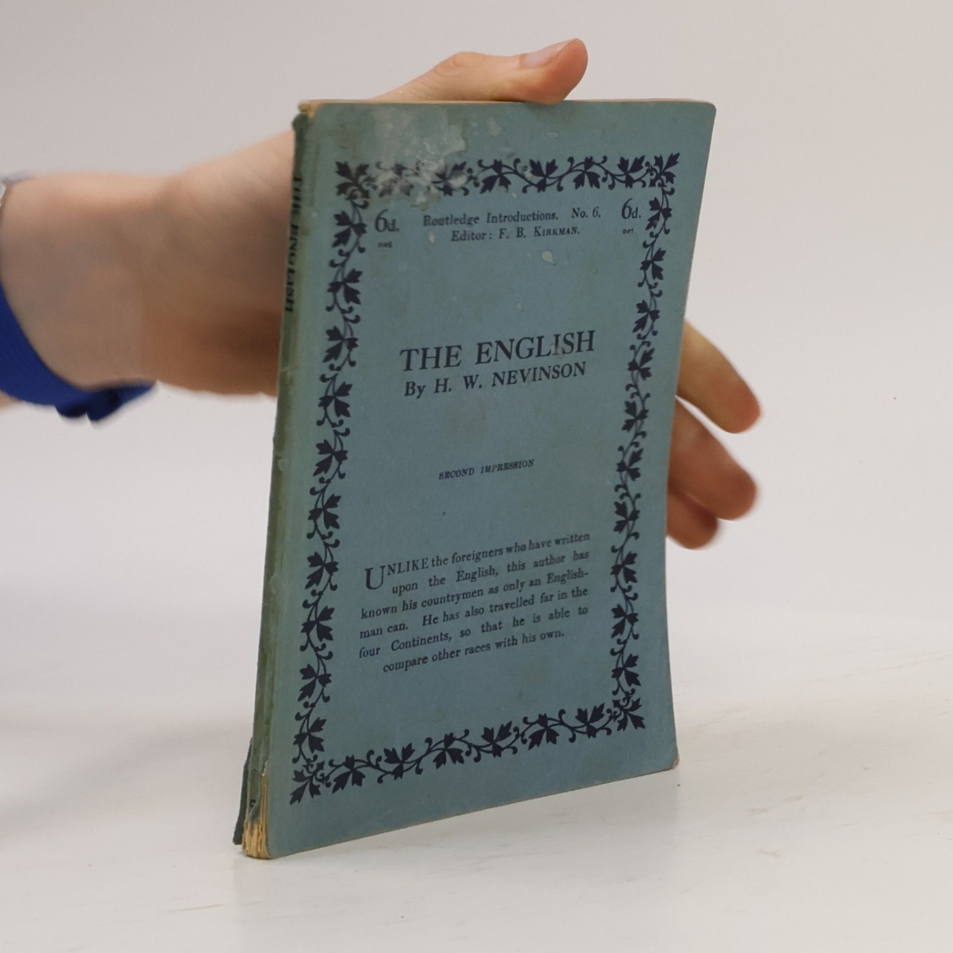 H. W. Nevison The English