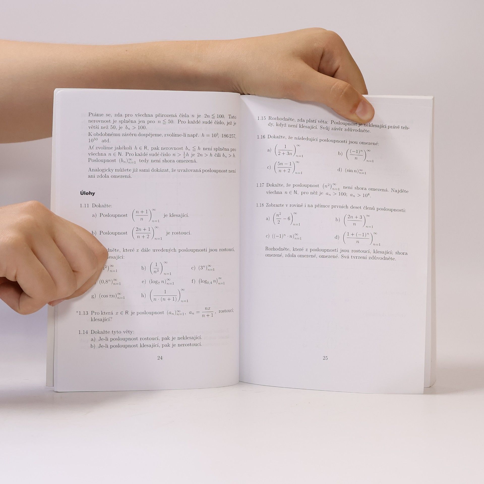 Oldřich Odvárko Matematika pro gymnázia. Posloupnosti a řady