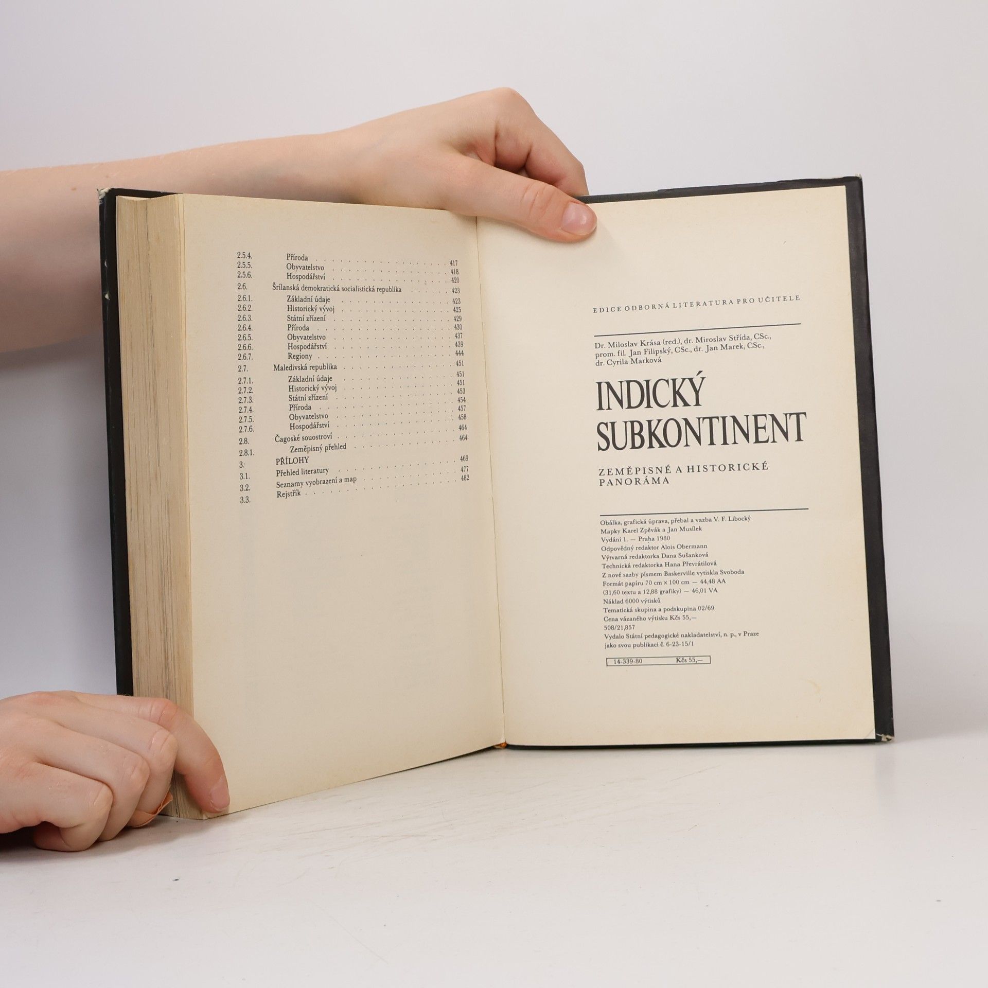 Miloslav Krása Indický subkontinent. Zeměpisné a historické panoráma