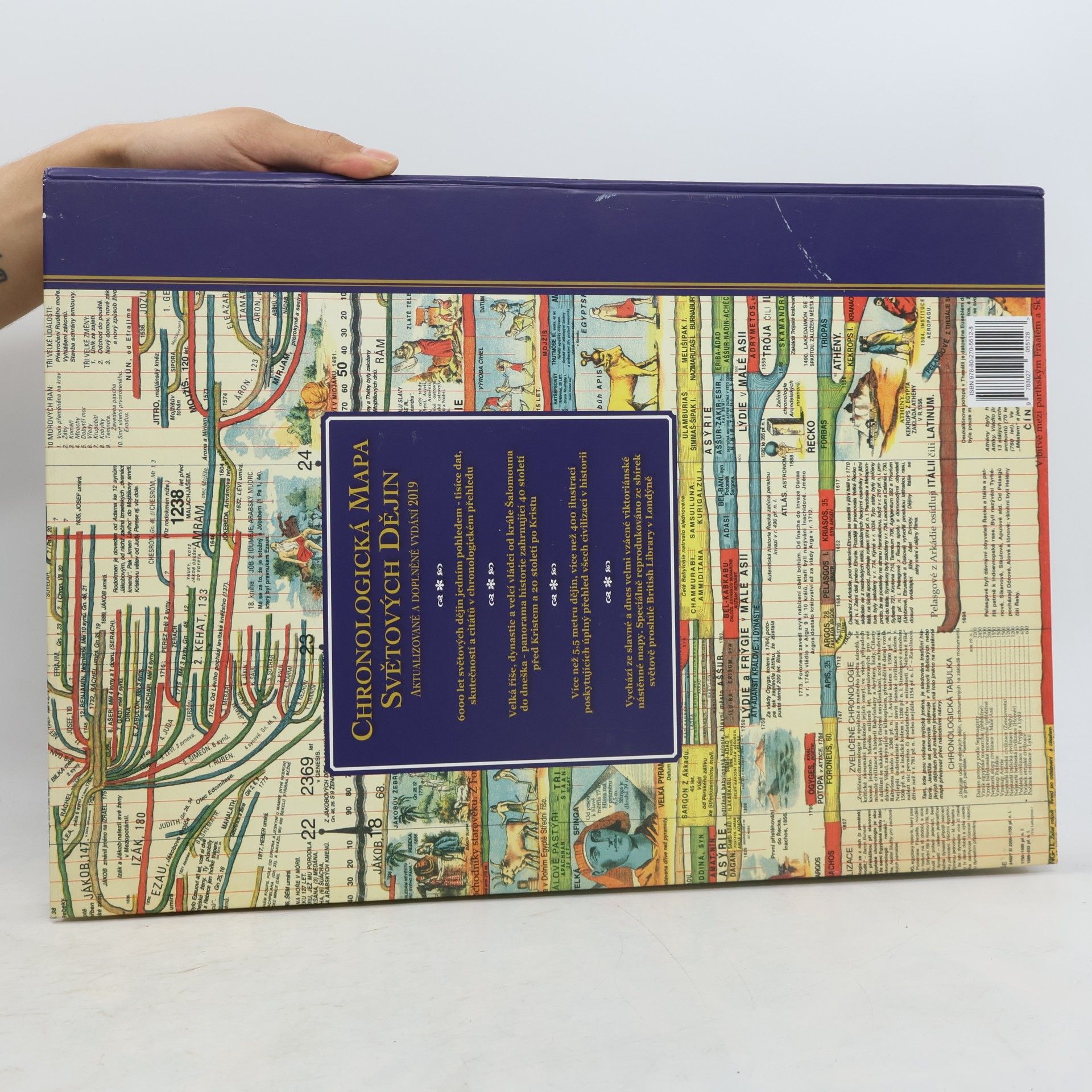 Autores varios Chronologická mapa světových dějin : po stopách 6000 let světových dějin
