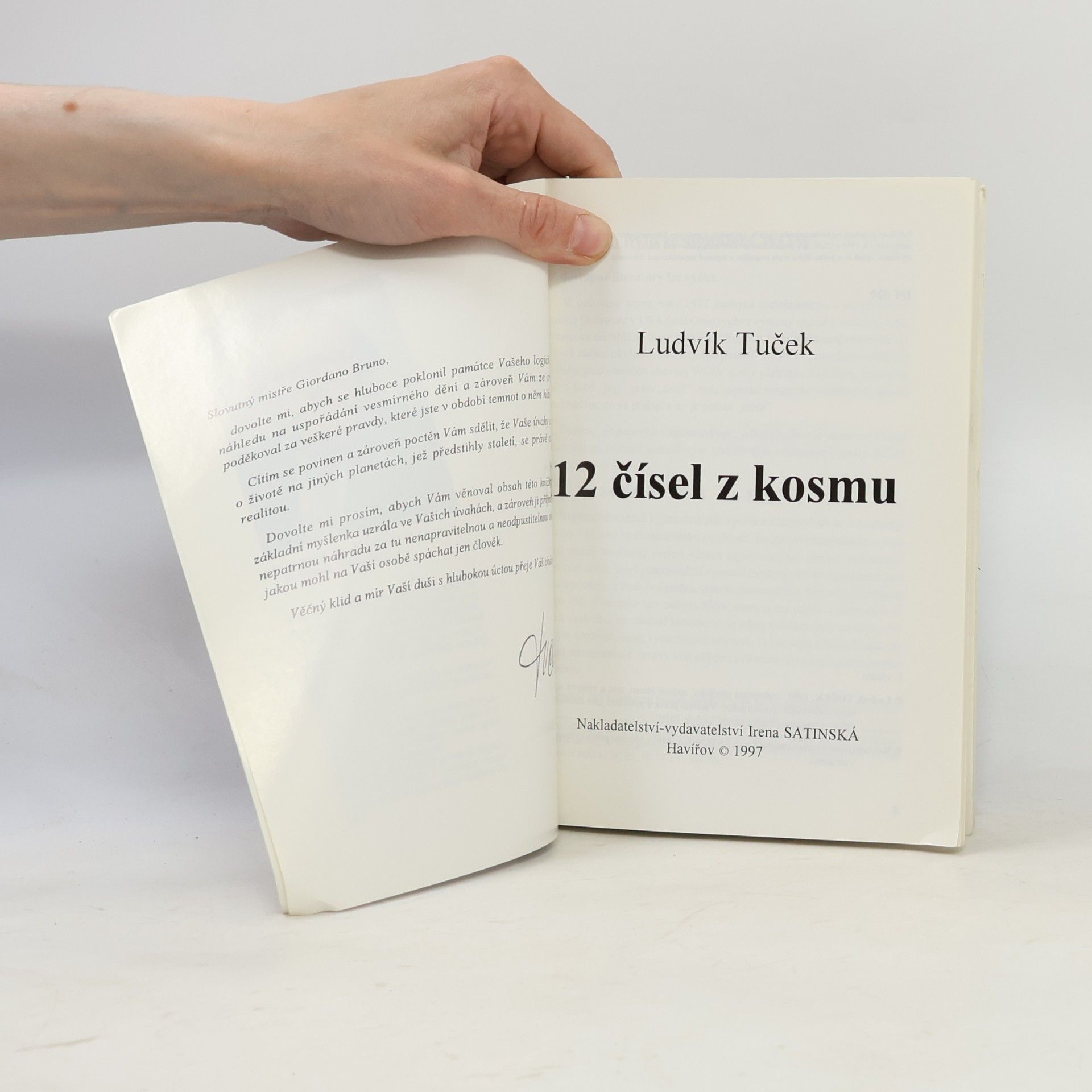 Ludvík Tuček 12 čísel z kosmu