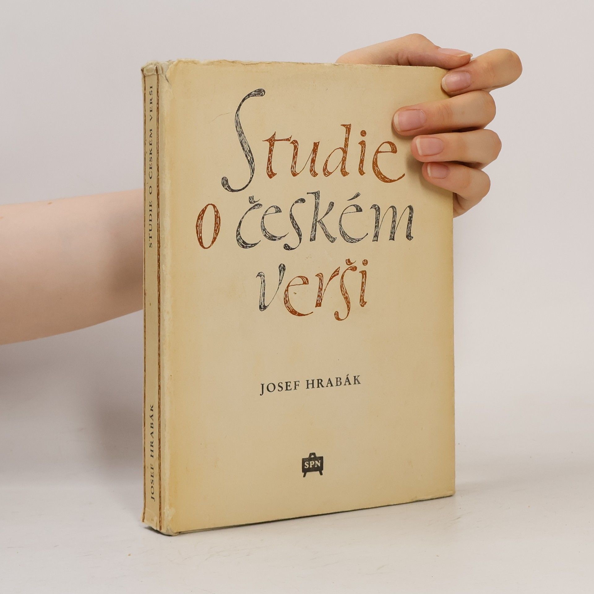 Josef Hrabák Studie o českém verši