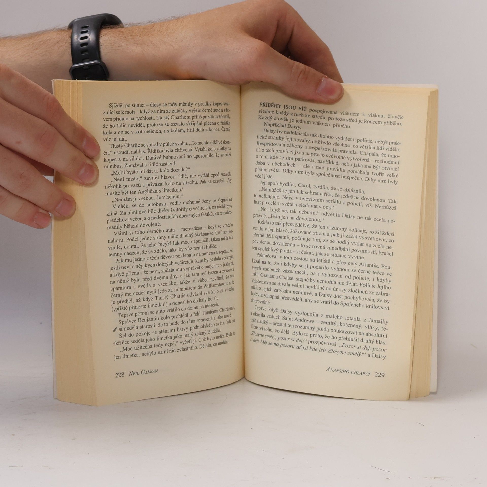 Neil Gaiman Anansiho chlapci