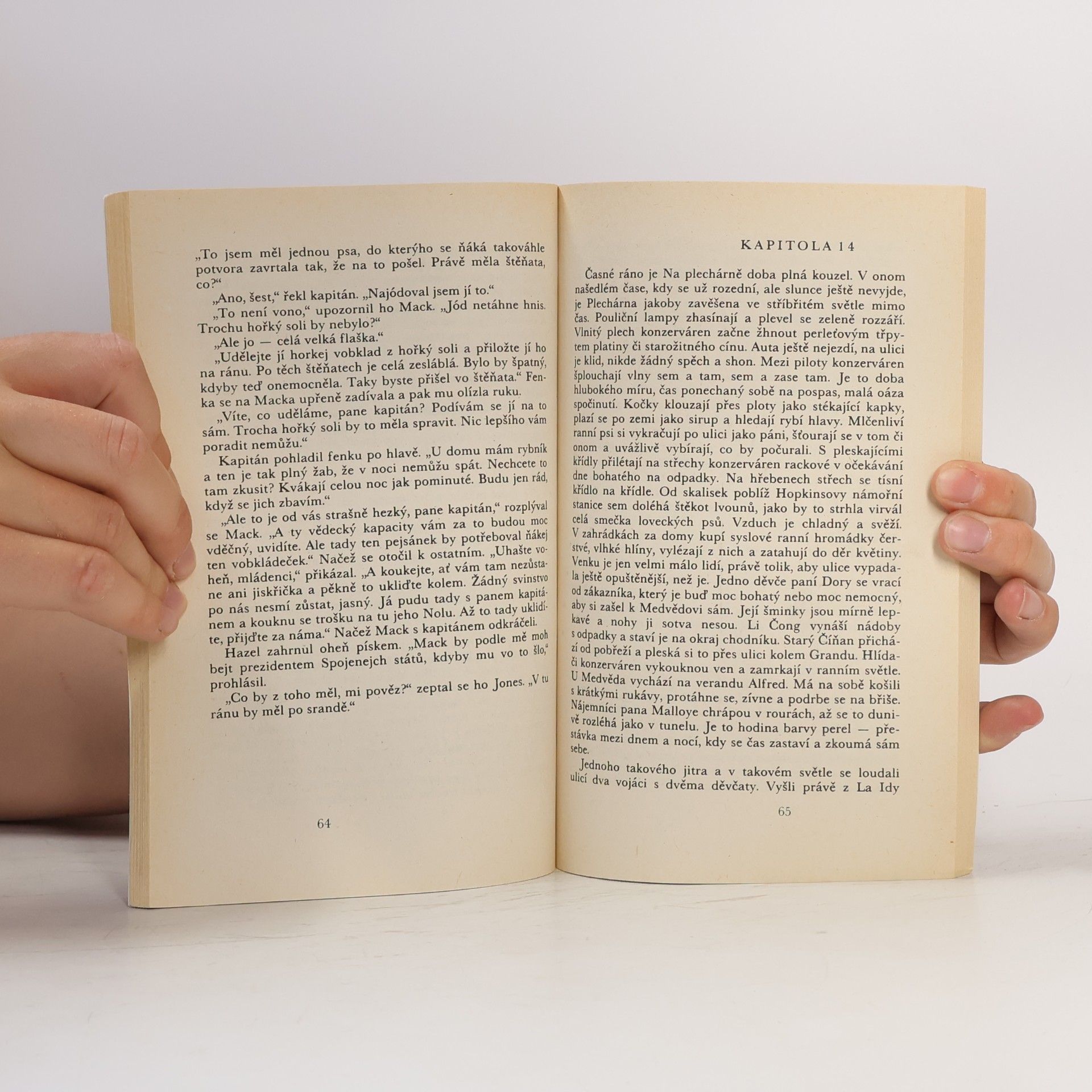 John Steinbeck Na plechárně
