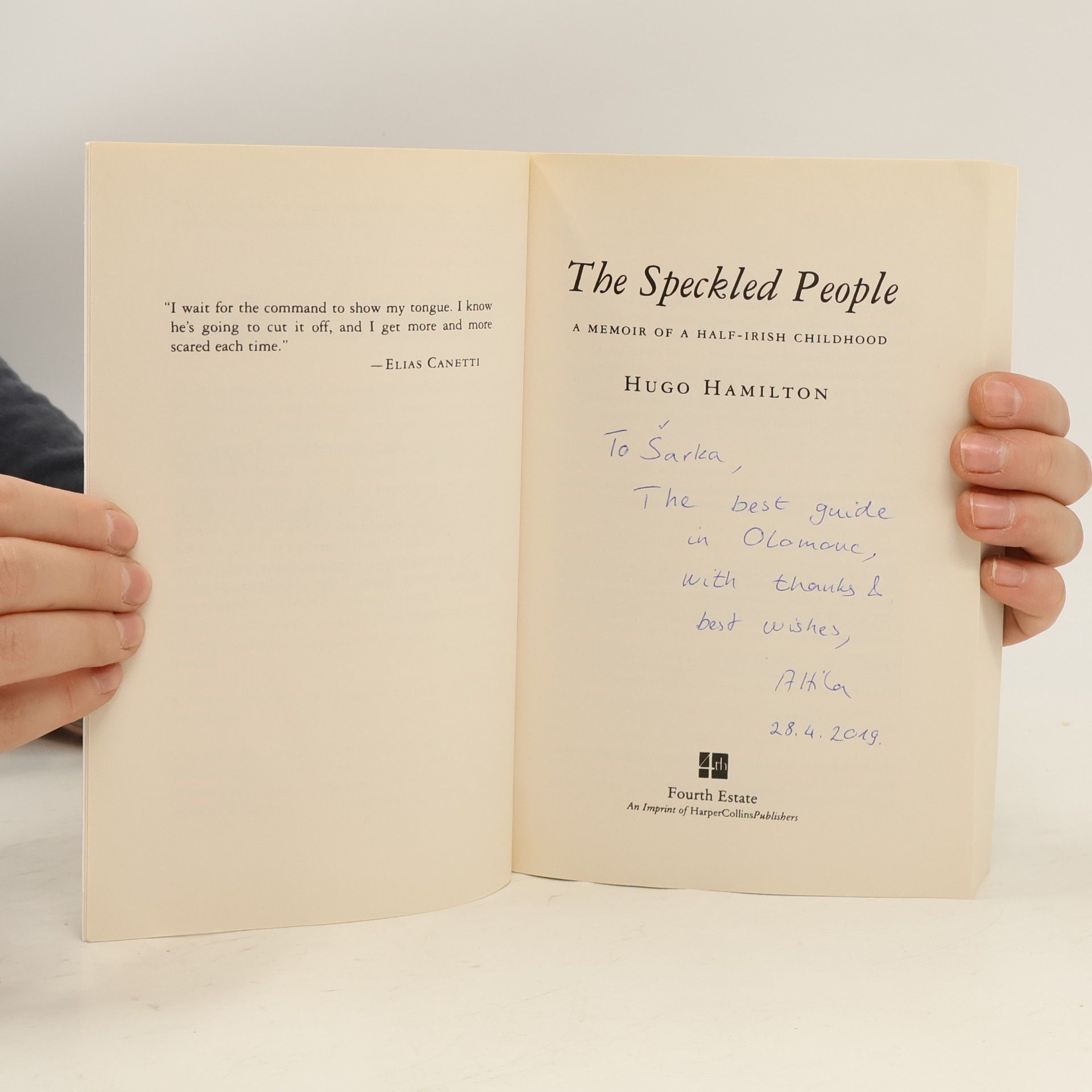Hugo Hamilton Speckled People, The