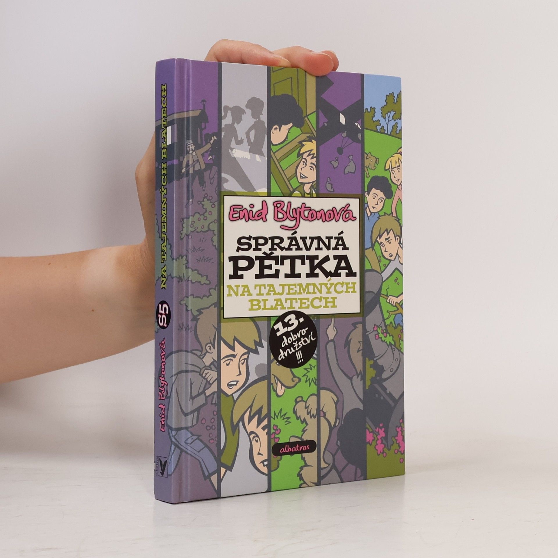 Enid Blyton Správná pětka. Na tajemných blatech