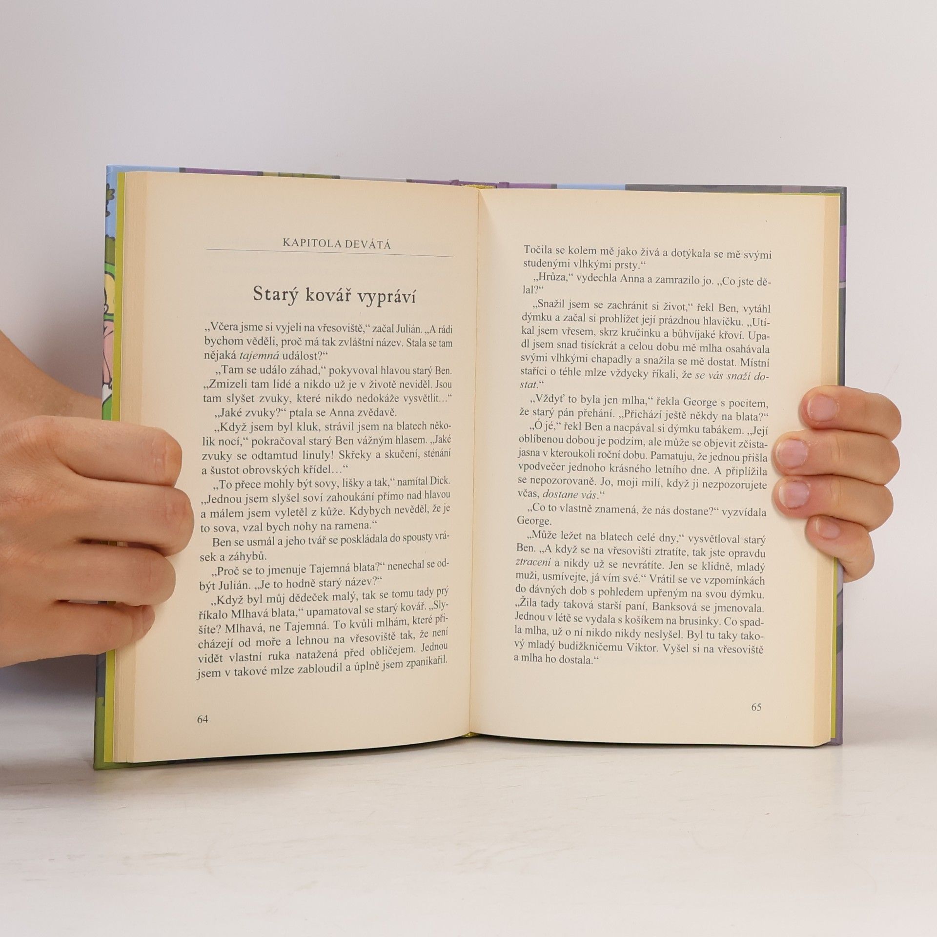Enid Blyton Správná pětka. Na tajemných blatech