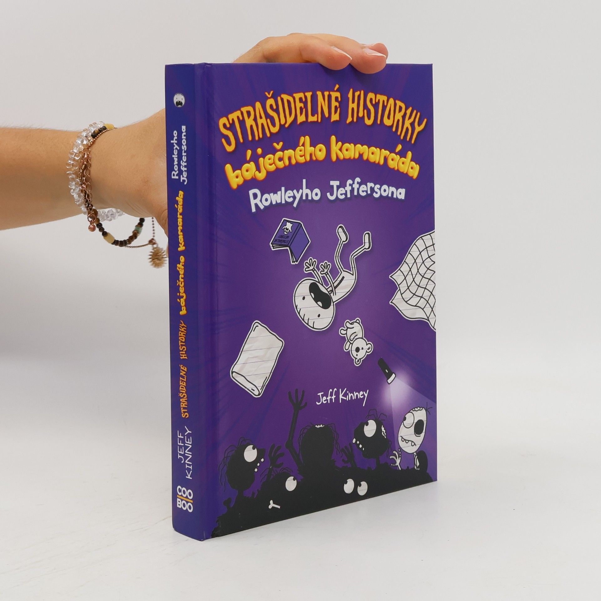 Jeff Kinney Strašidelné historky báječného kamaráda Rowleyho Jeffersona